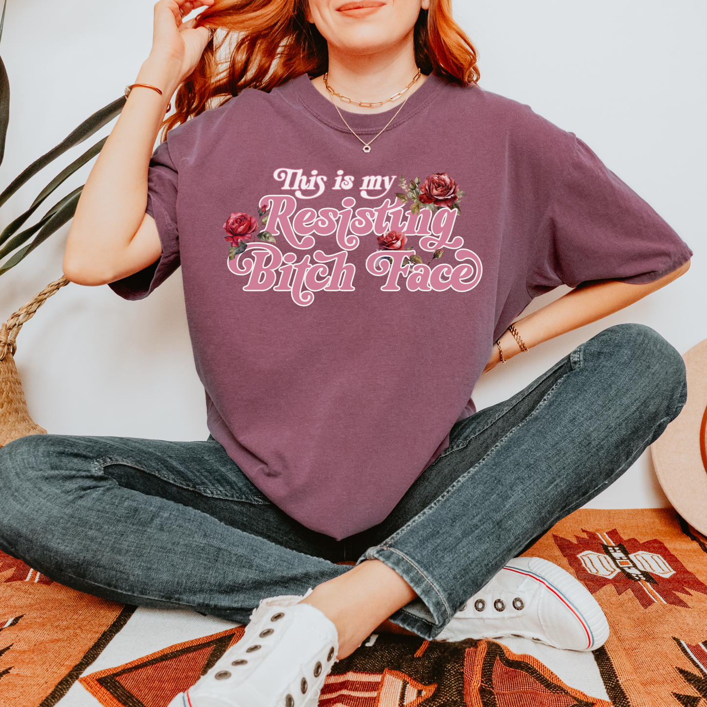 This is My Resisting Bitch Face Tee | Feminist Shirt