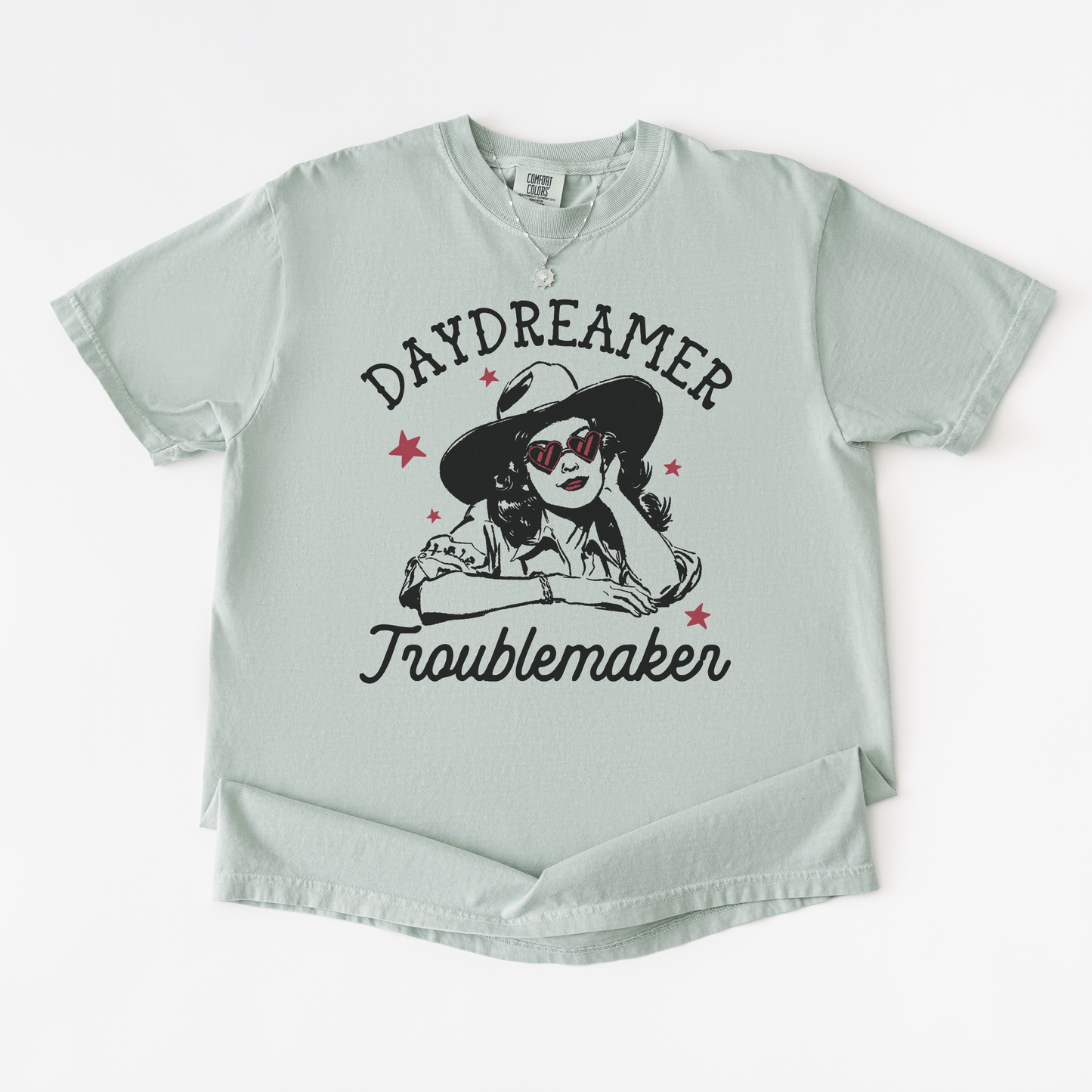 Daydreamer Troublemaker Cowgirl Tee