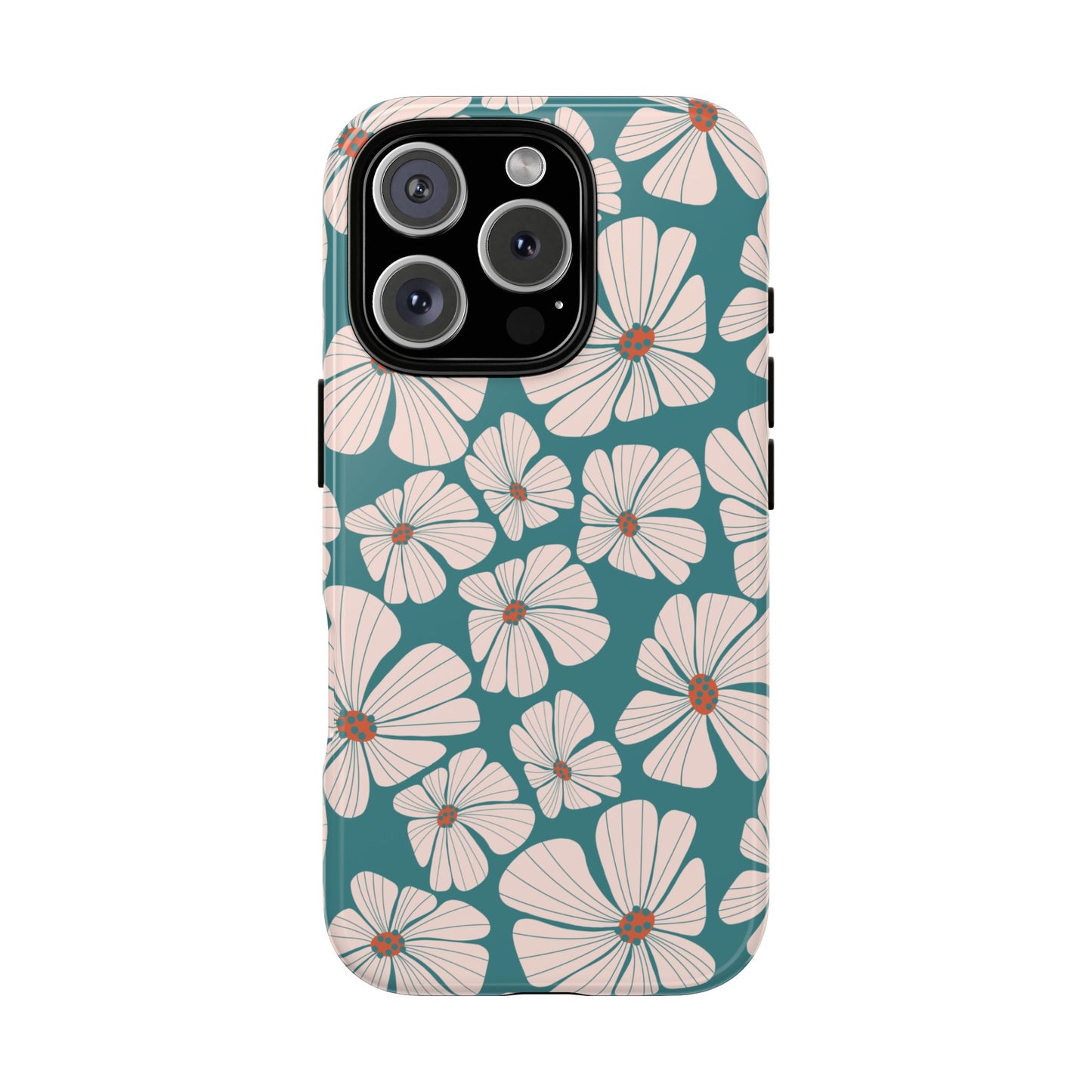 Retro Bloom Tough Phone Case