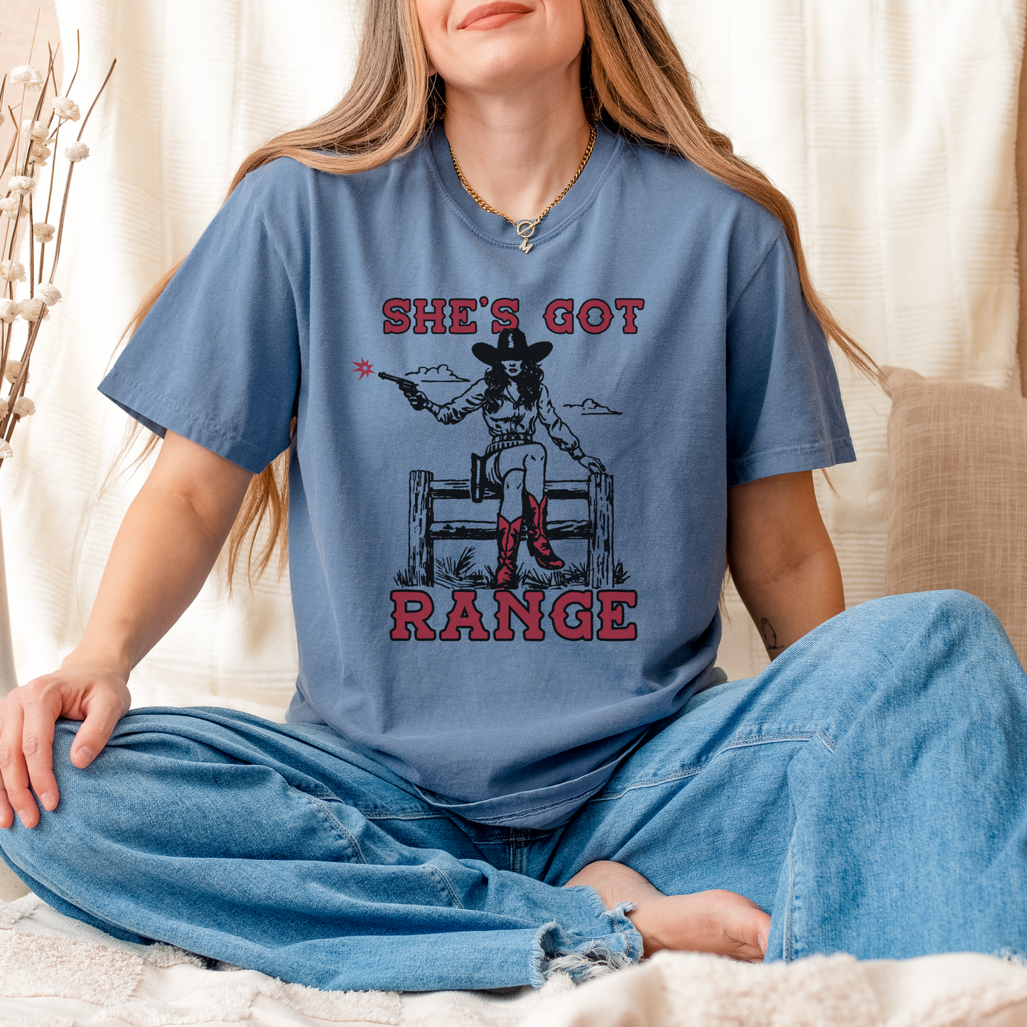 She's Got Range Cowgirl Tee
