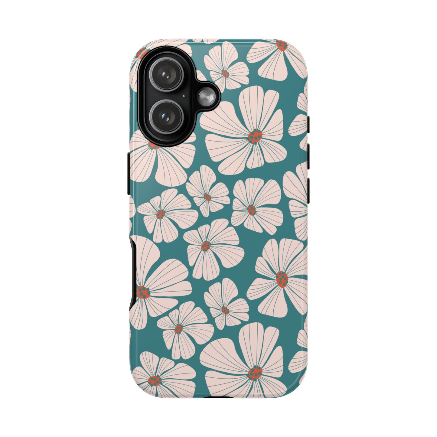 Retro Bloom Tough Phone Case