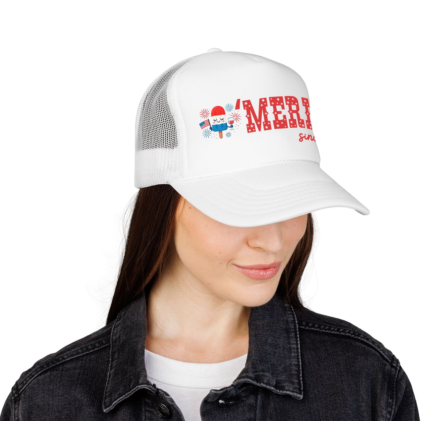 'Merica Patriotic Popsicle Trucker Hat