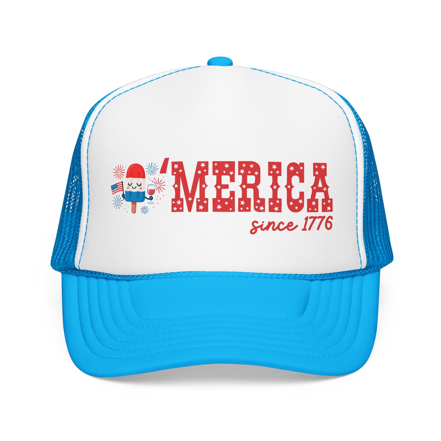 'Merica Patriotic Popsicle Trucker Hat