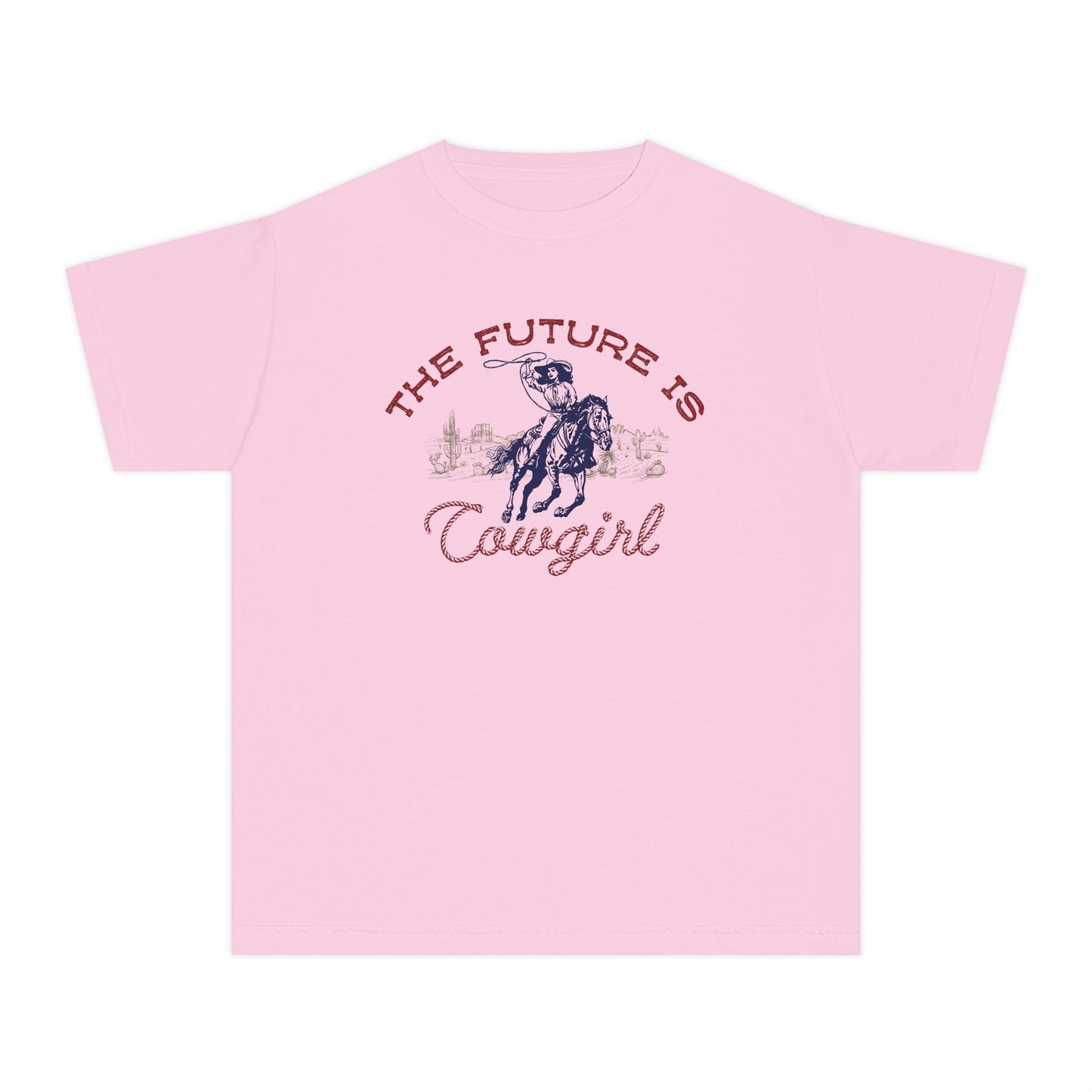 The Future Is Cowgirl Kids Tee
