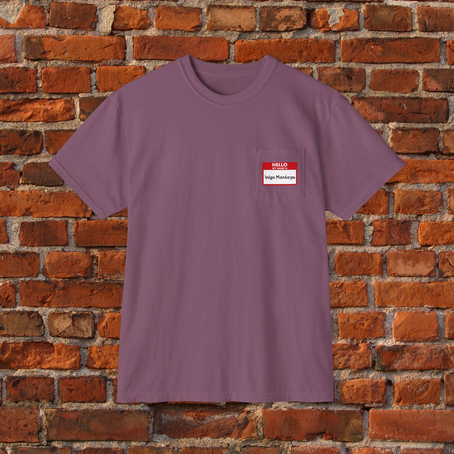 My Name Is Inigo Montoya Pocket Shirt | Princess Bride Tee