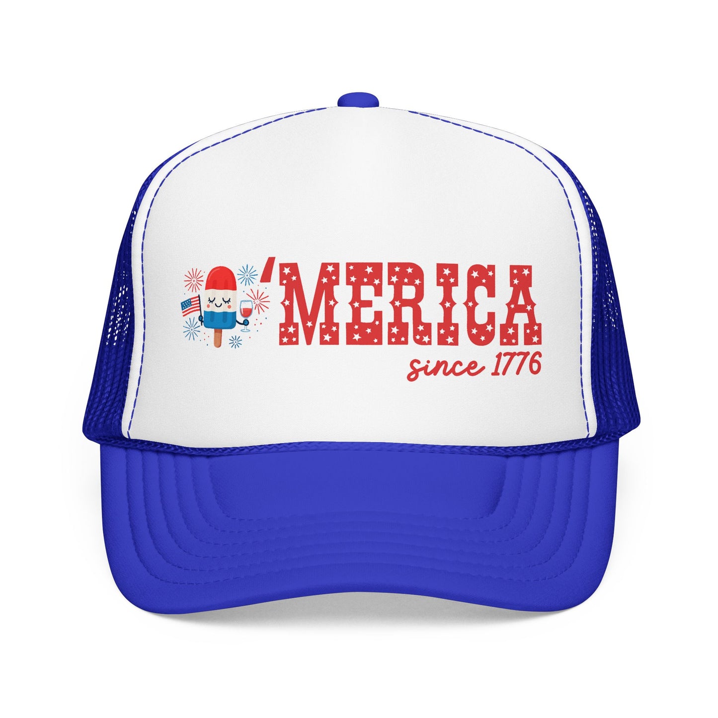 'Merica Patriotic Popsicle Trucker Hat