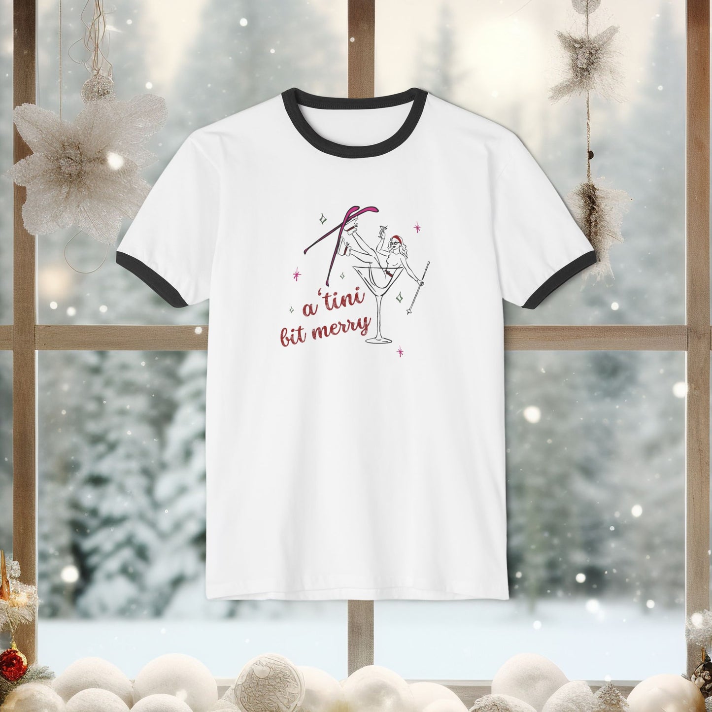 A 'Tini Bit Merry Festive Holiday Shirt