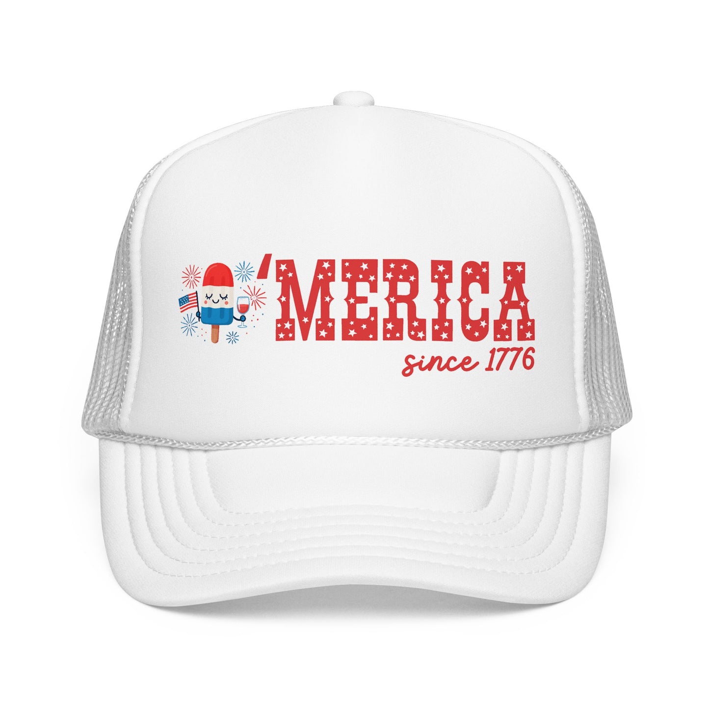 'Merica Patriotic Popsicle Trucker Hat