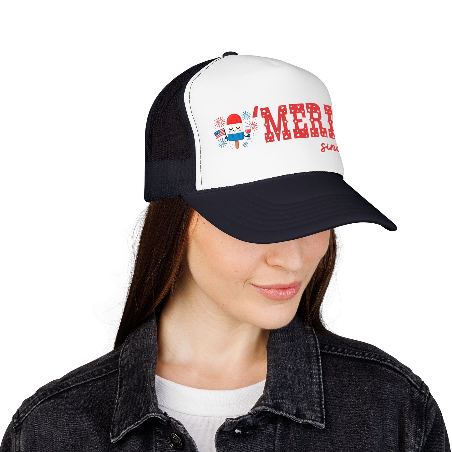 'Merica Patriotic Popsicle Trucker Hat