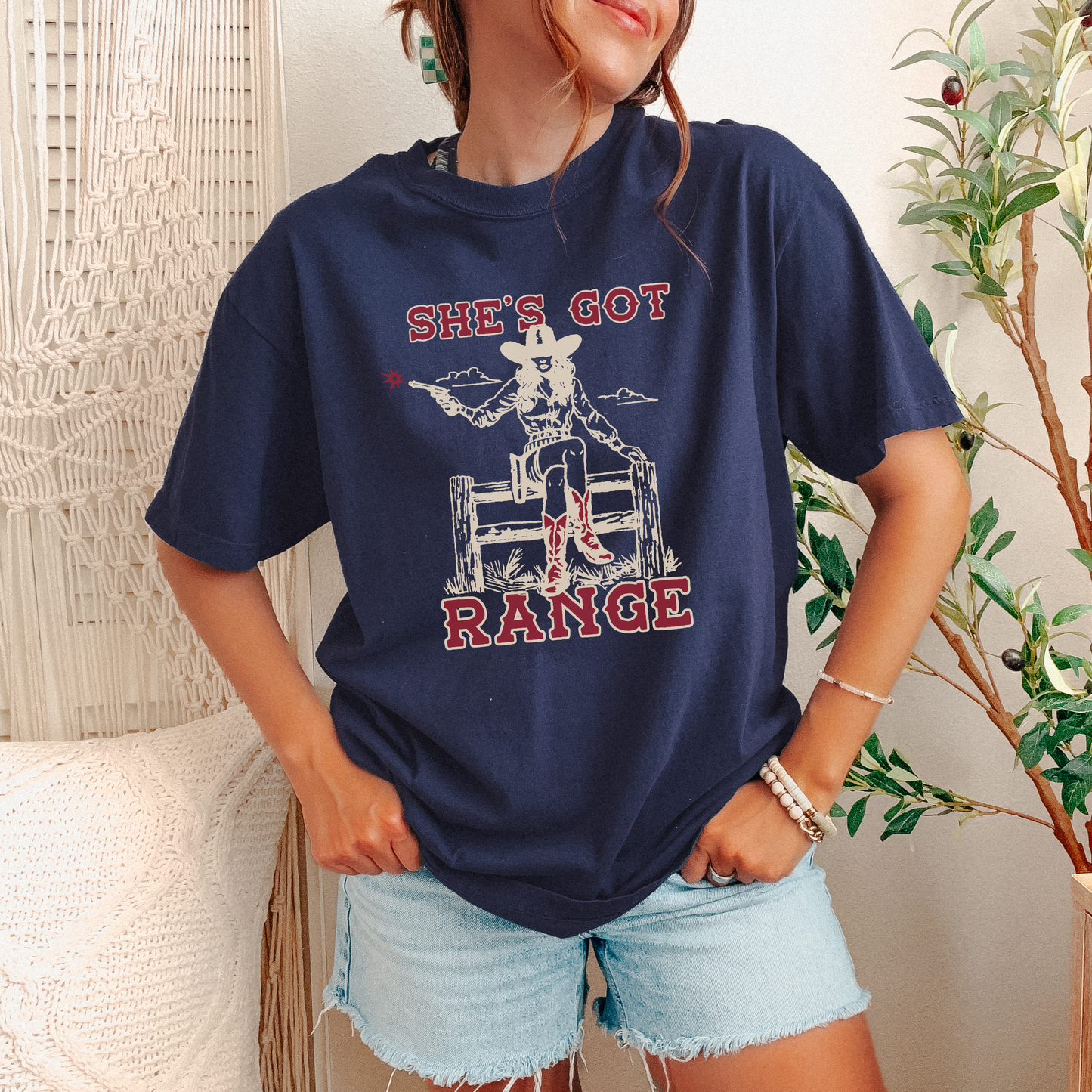 She's Got Range Cowgirl Tee