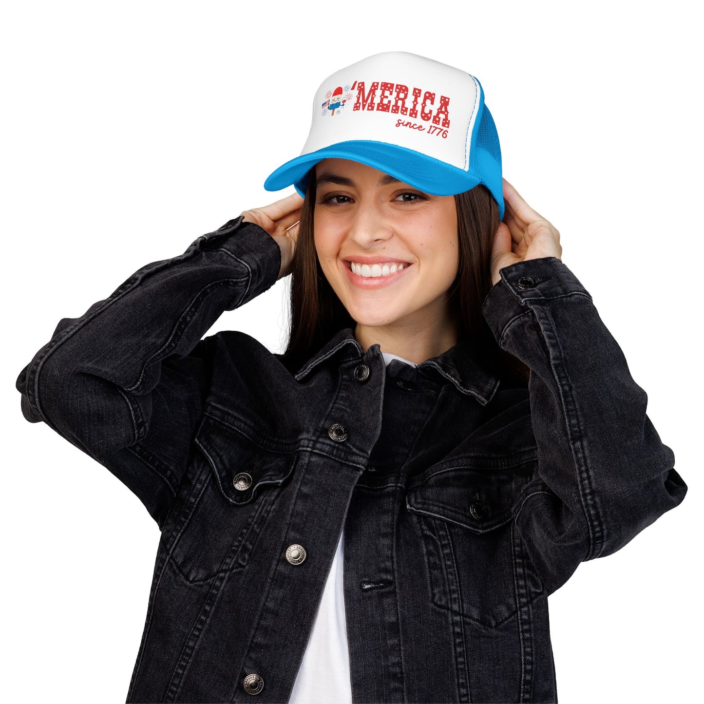 'Merica Patriotic Popsicle Trucker Hat