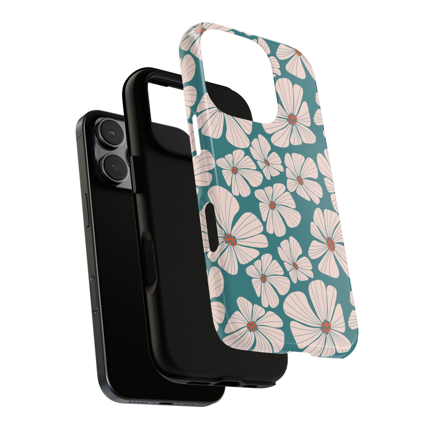 Retro Bloom Tough Phone Case