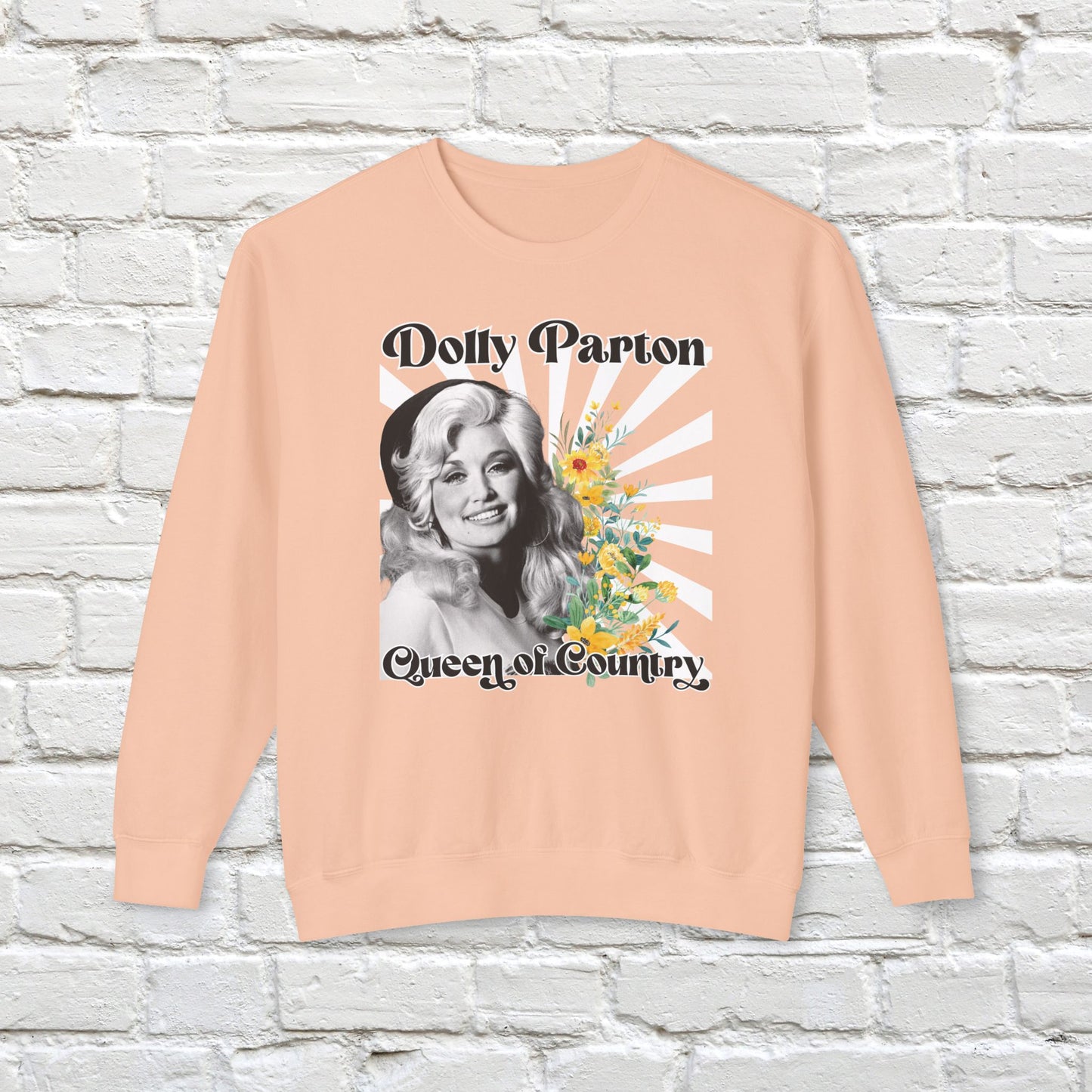 Dolly Parton Queen of Country Cozy Sweatshirt
