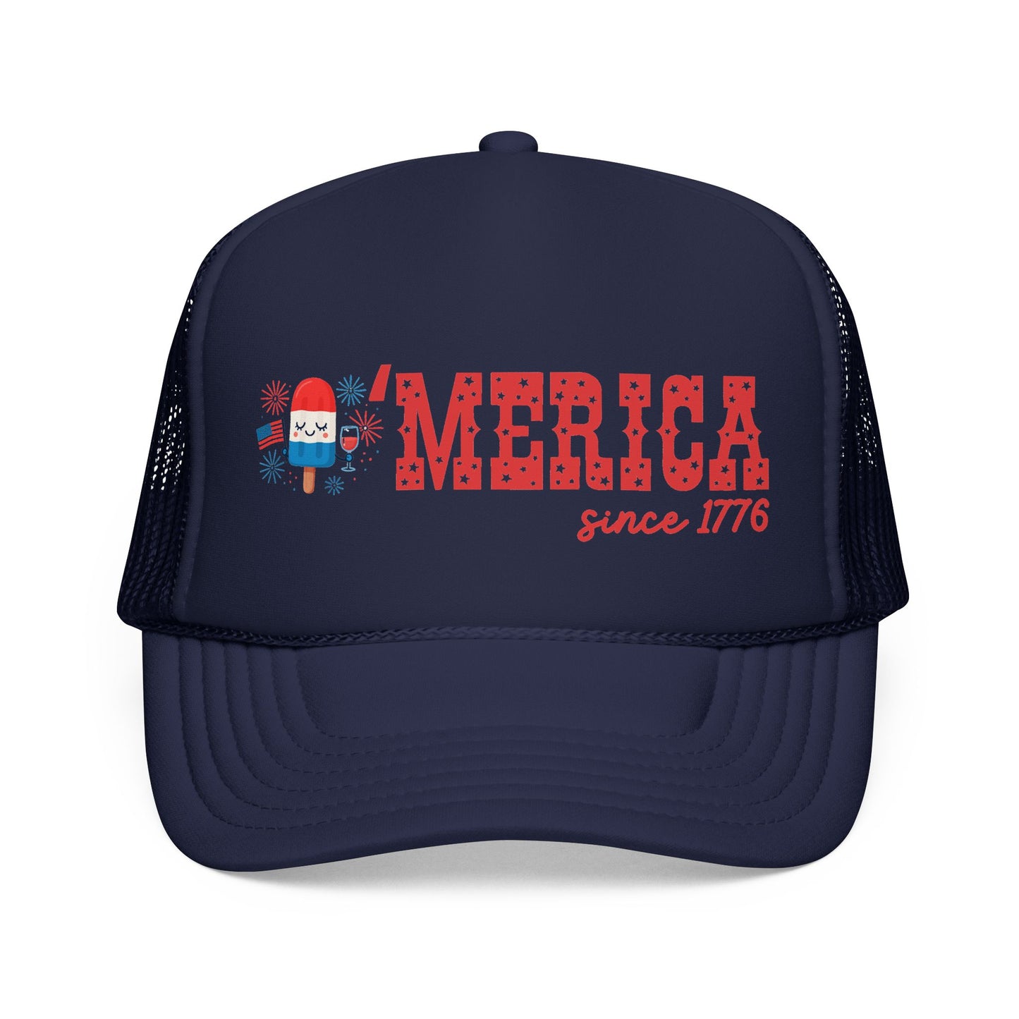 'Merica Patriotic Popsicle Trucker Hat