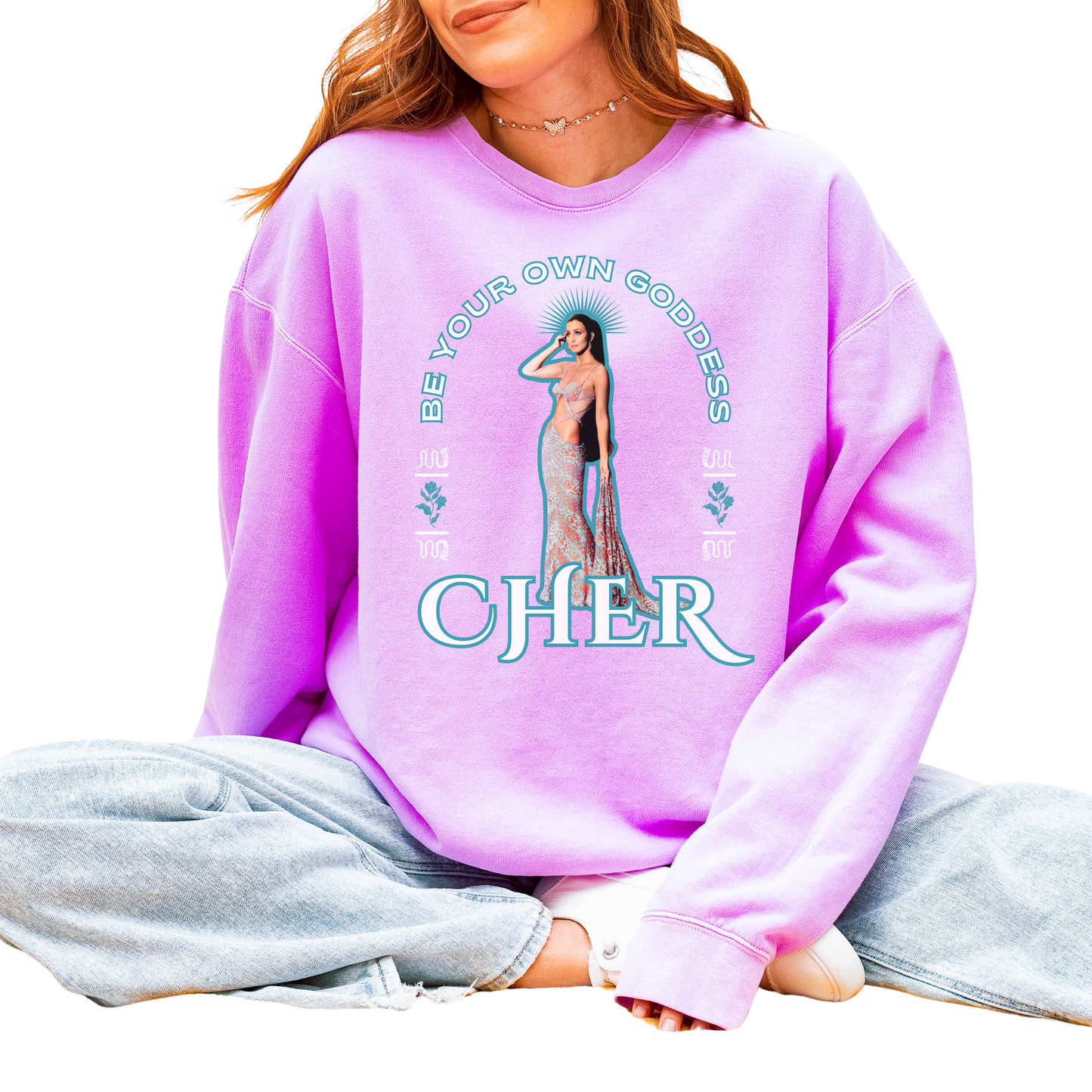 Cher Goddess Cozy Sweatshirt
