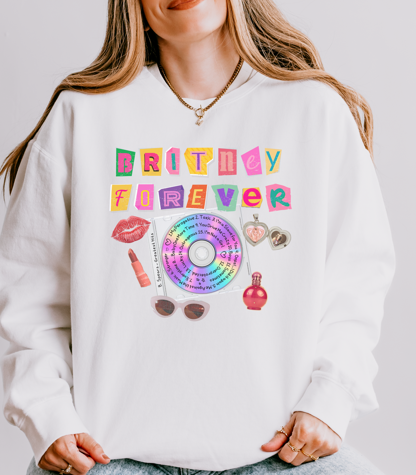 Britney Forever Crewneck Sweatshirt
