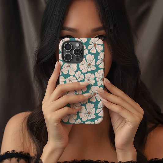Retro Bloom Tough Phone Case