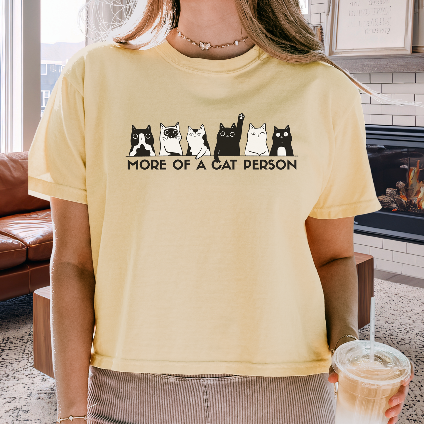 More of a Cat Person Tee