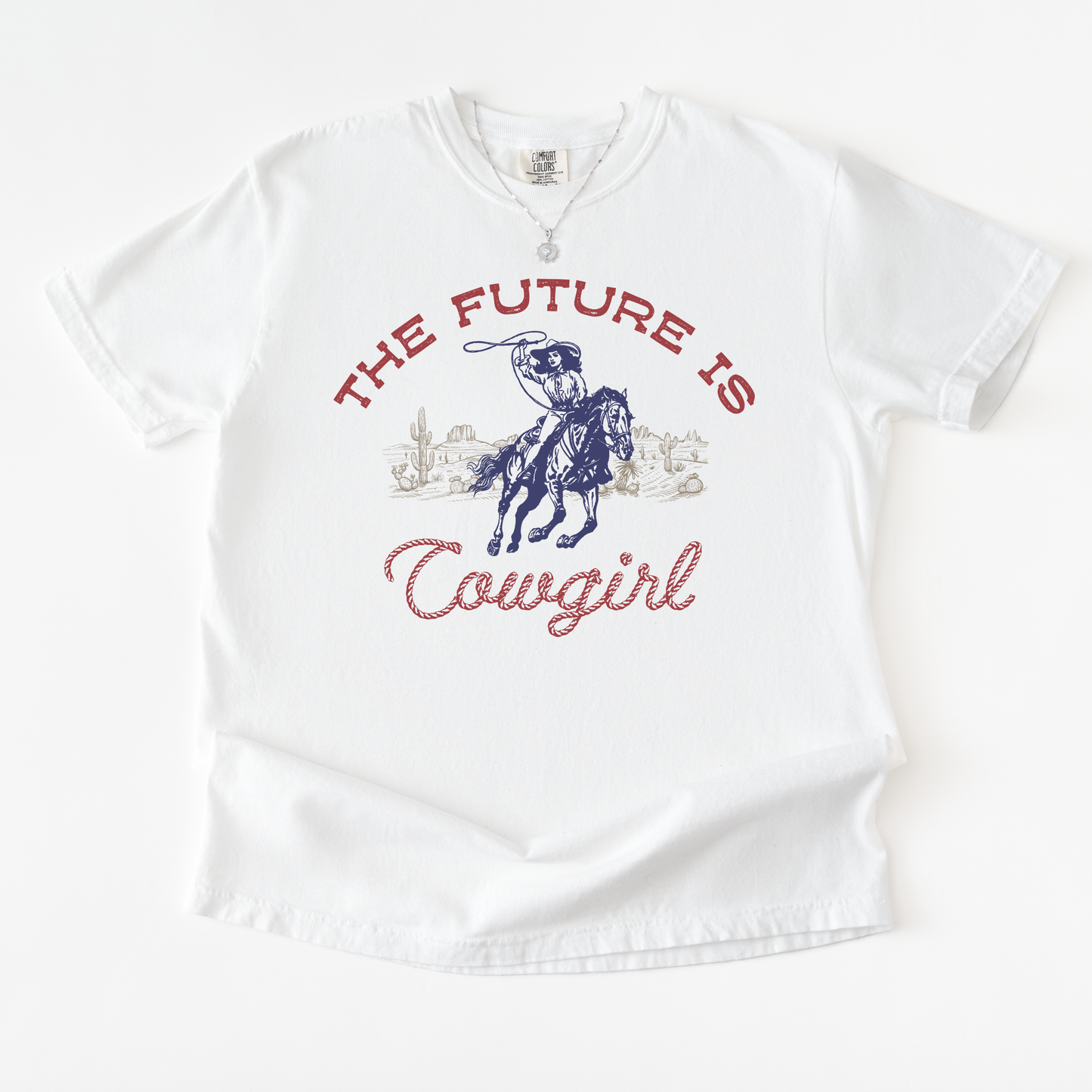 The Future Is Cowgirl Tee