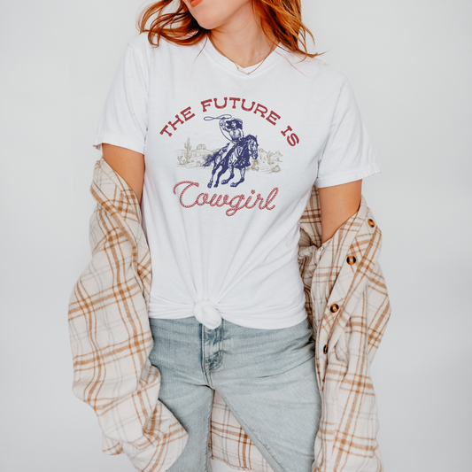 The Future Is Cowgirl Tee