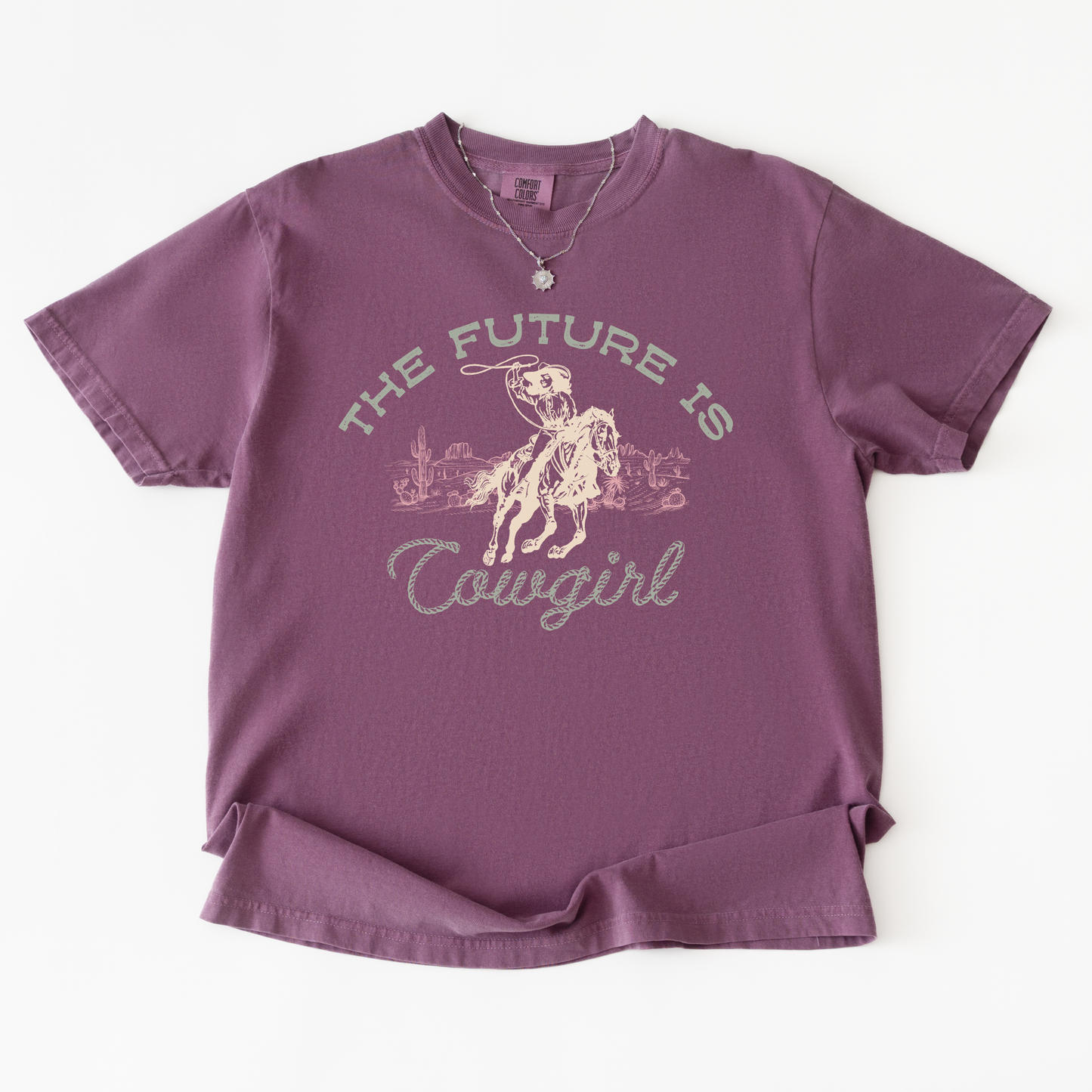 The Future Is Cowgirl Tee