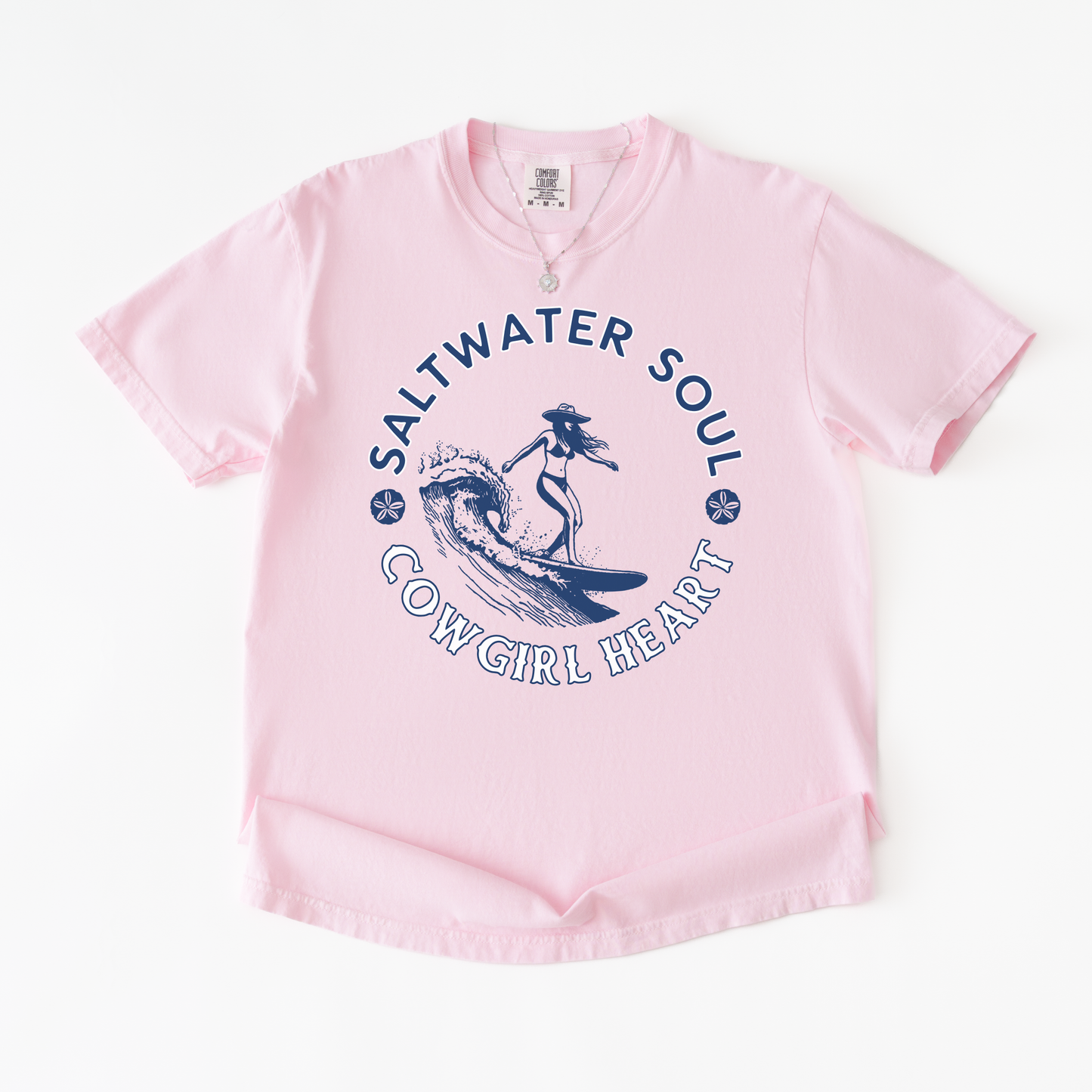 Saltwater Soul Cowgirl Heart Tee