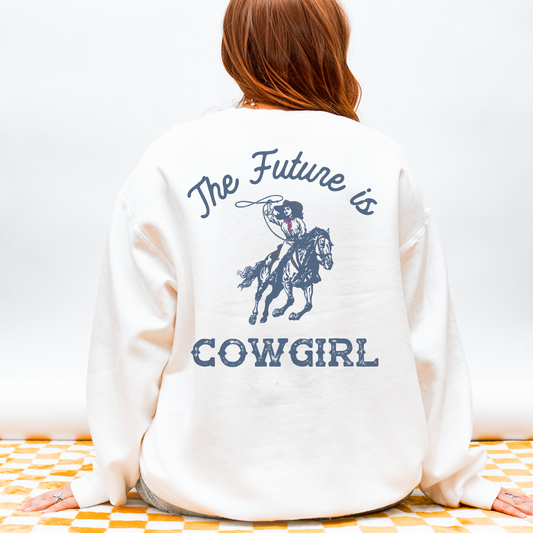 Future Is Cowgirl Crewneck Sweatshirt