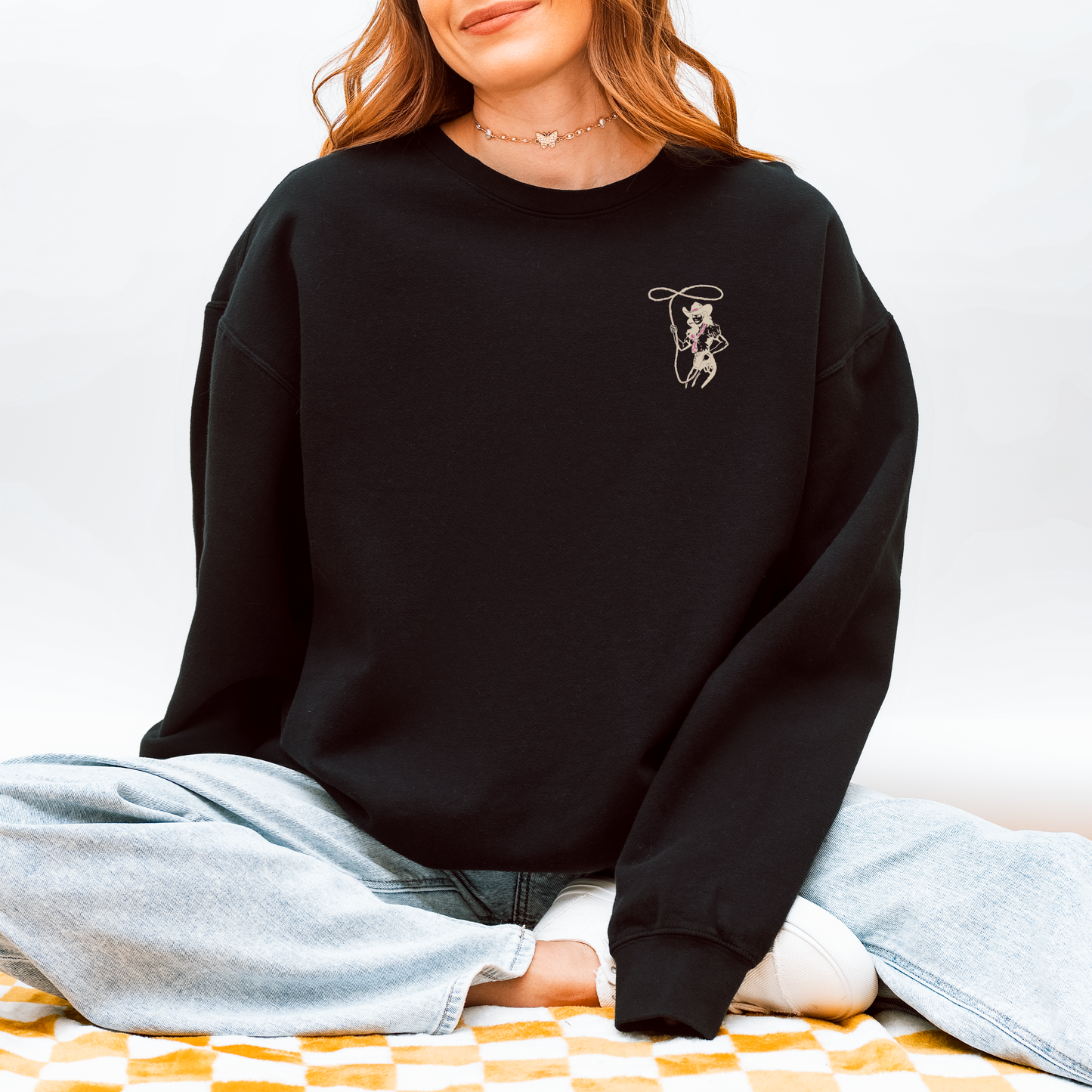 Future Is Cowgirl Crewneck Sweatshirt