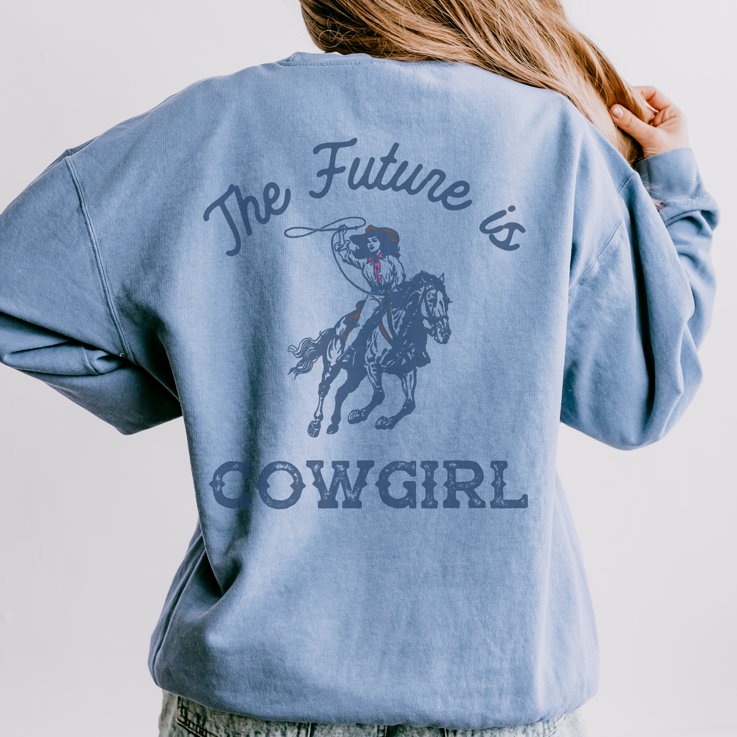Future Is Cowgirl Crewneck Sweatshirt