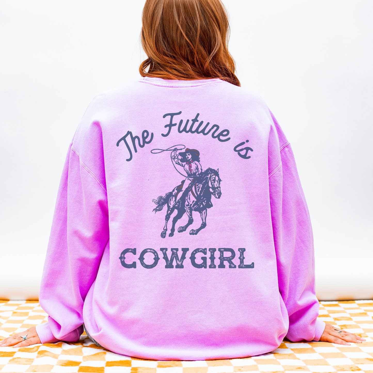 Future Is Cowgirl Crewneck Sweatshirt