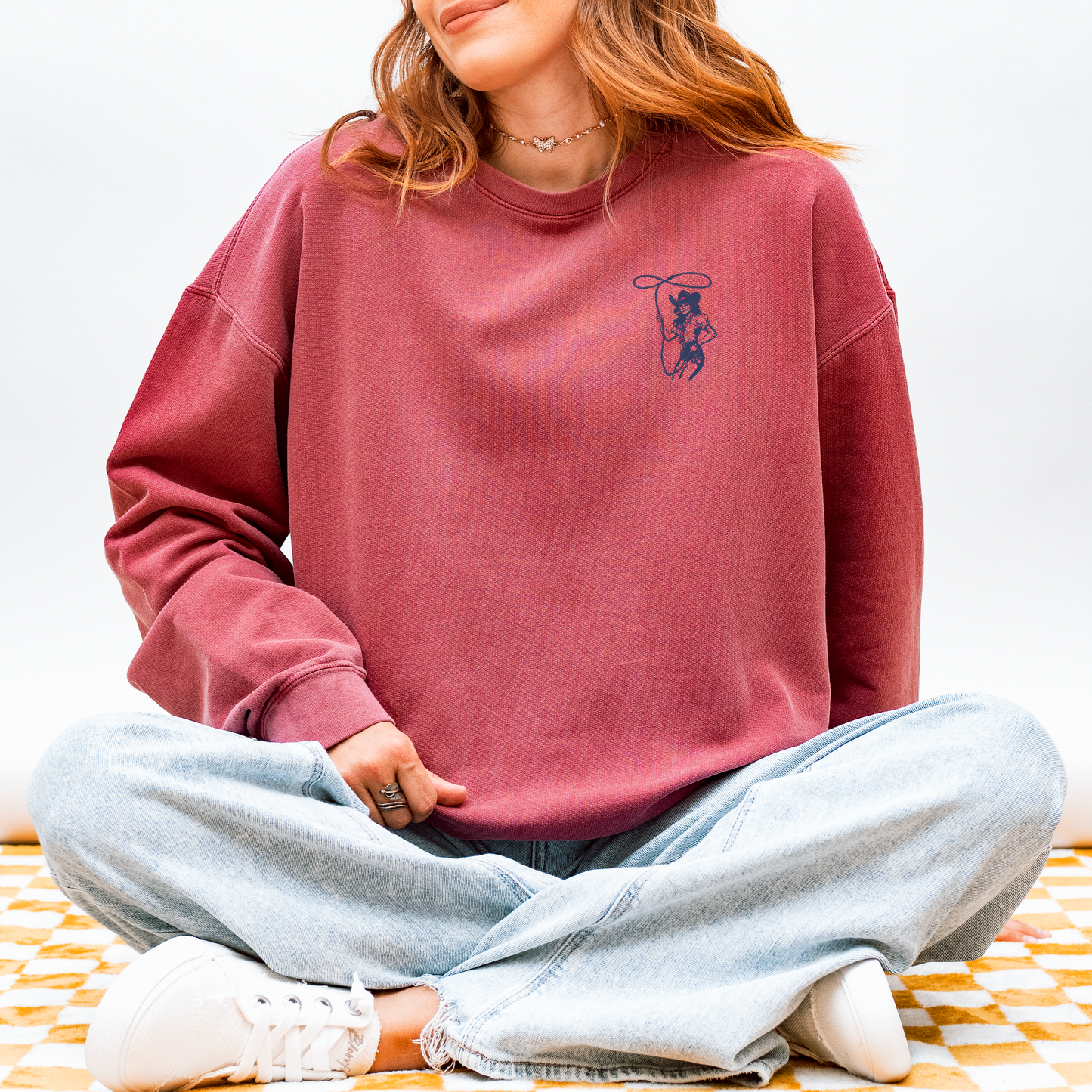 Future Is Cowgirl Crewneck Sweatshirt