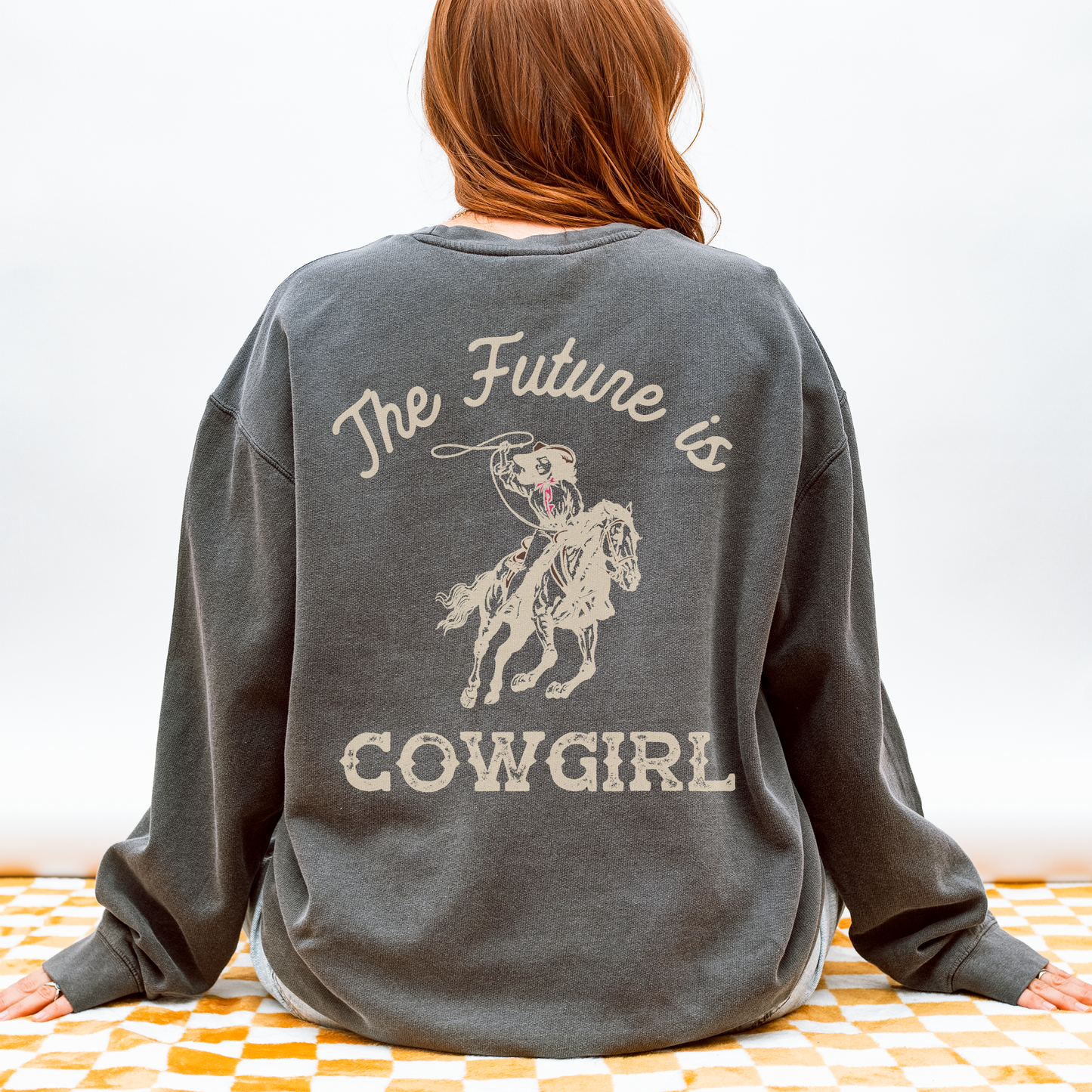 Future Is Cowgirl Crewneck Sweatshirt