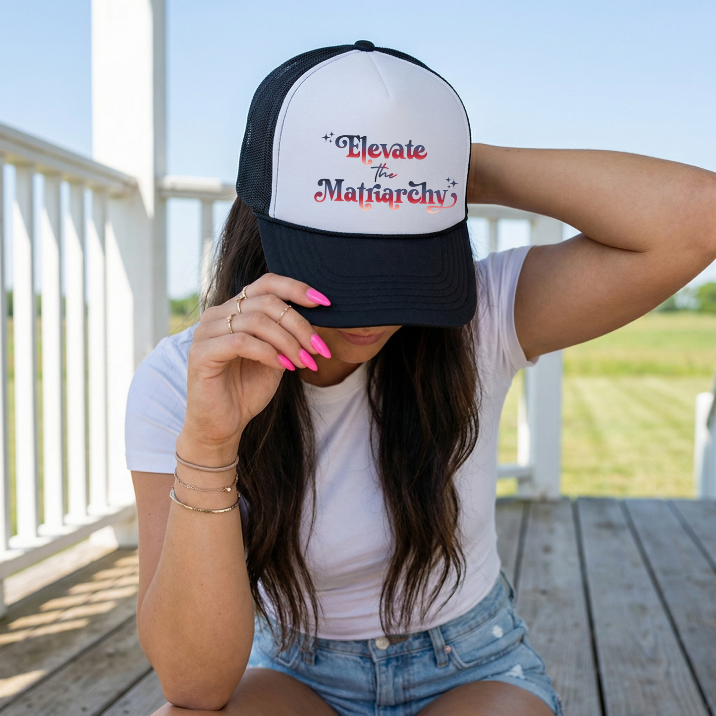 Elevate the Matriarchy Trucker Hat