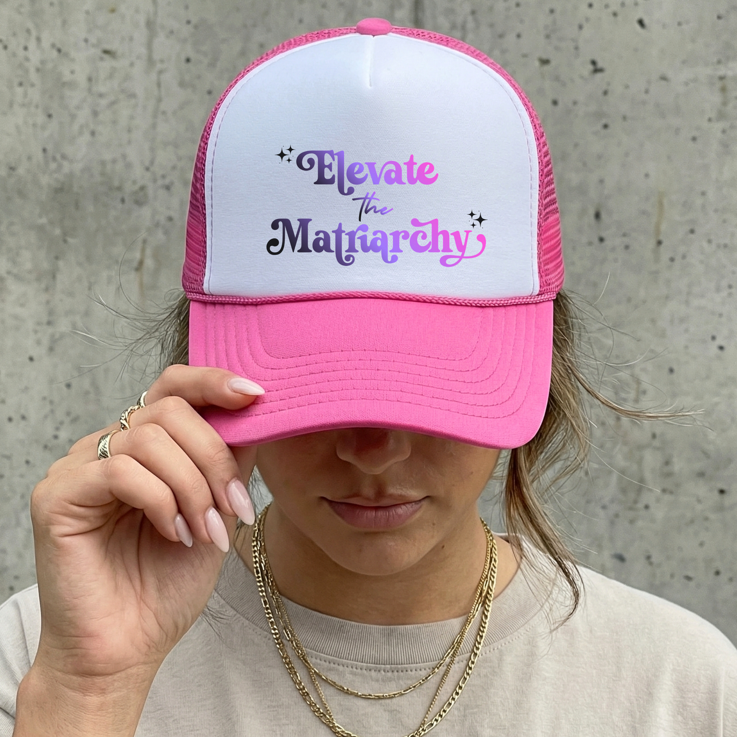 Elevate the Matriarchy Trucker Hat