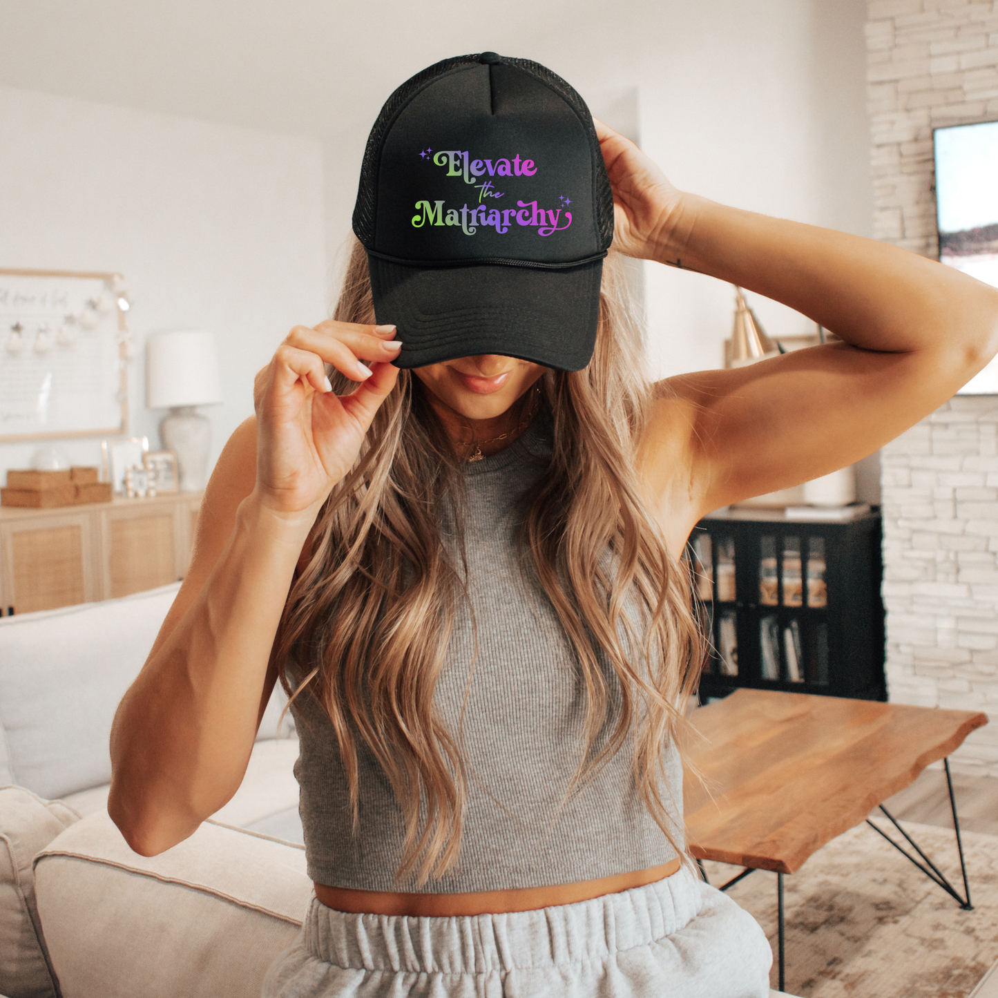 Elevate the Matriarchy Trucker Hat