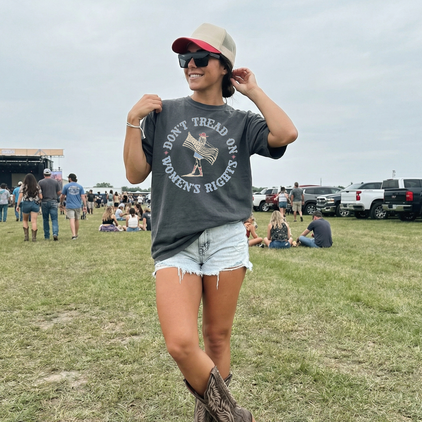 Don't Tread on Women's Rights Tee