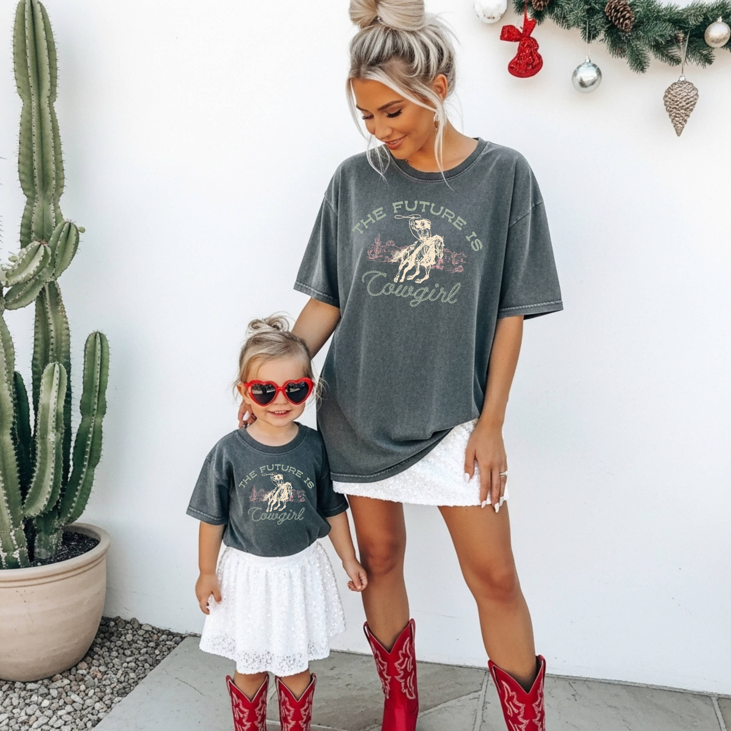 The Future Is Cowgirl Tee