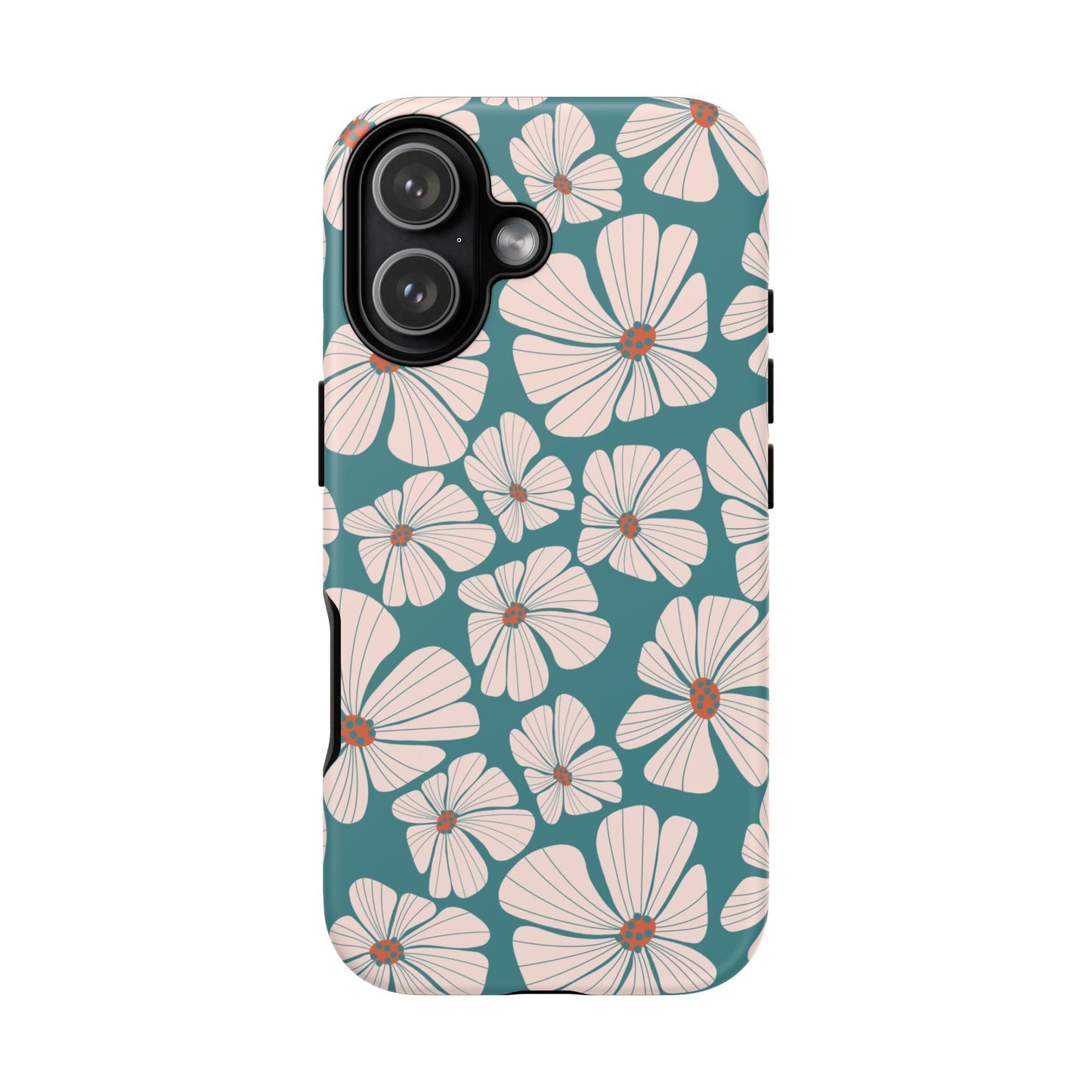 Retro Bloom Tough Phone Case