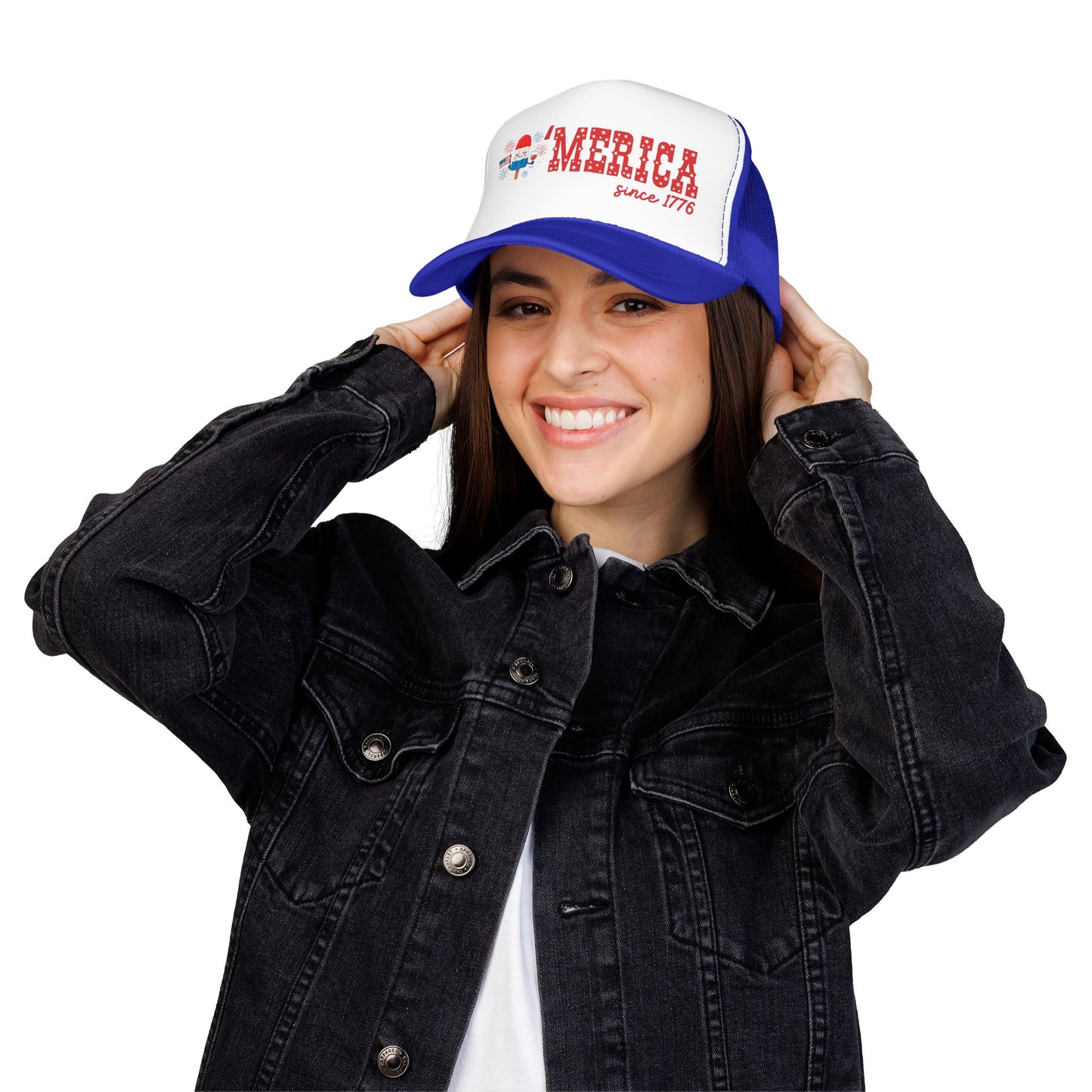 'Merica Patriotic Popsicle Trucker Hat