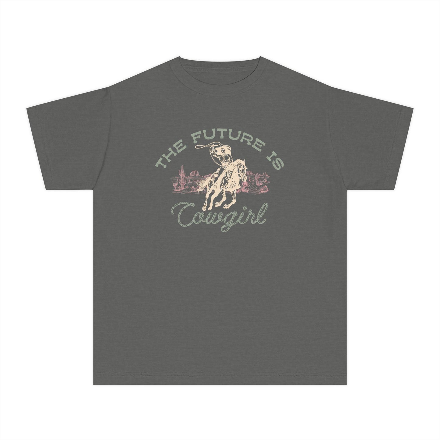 The Future Is Cowgirl Kids Tee