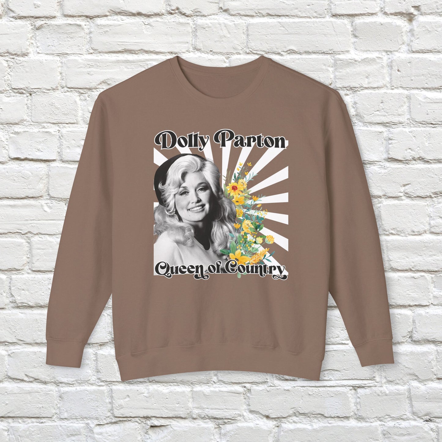Dolly Parton Queen of Country Cozy Sweatshirt