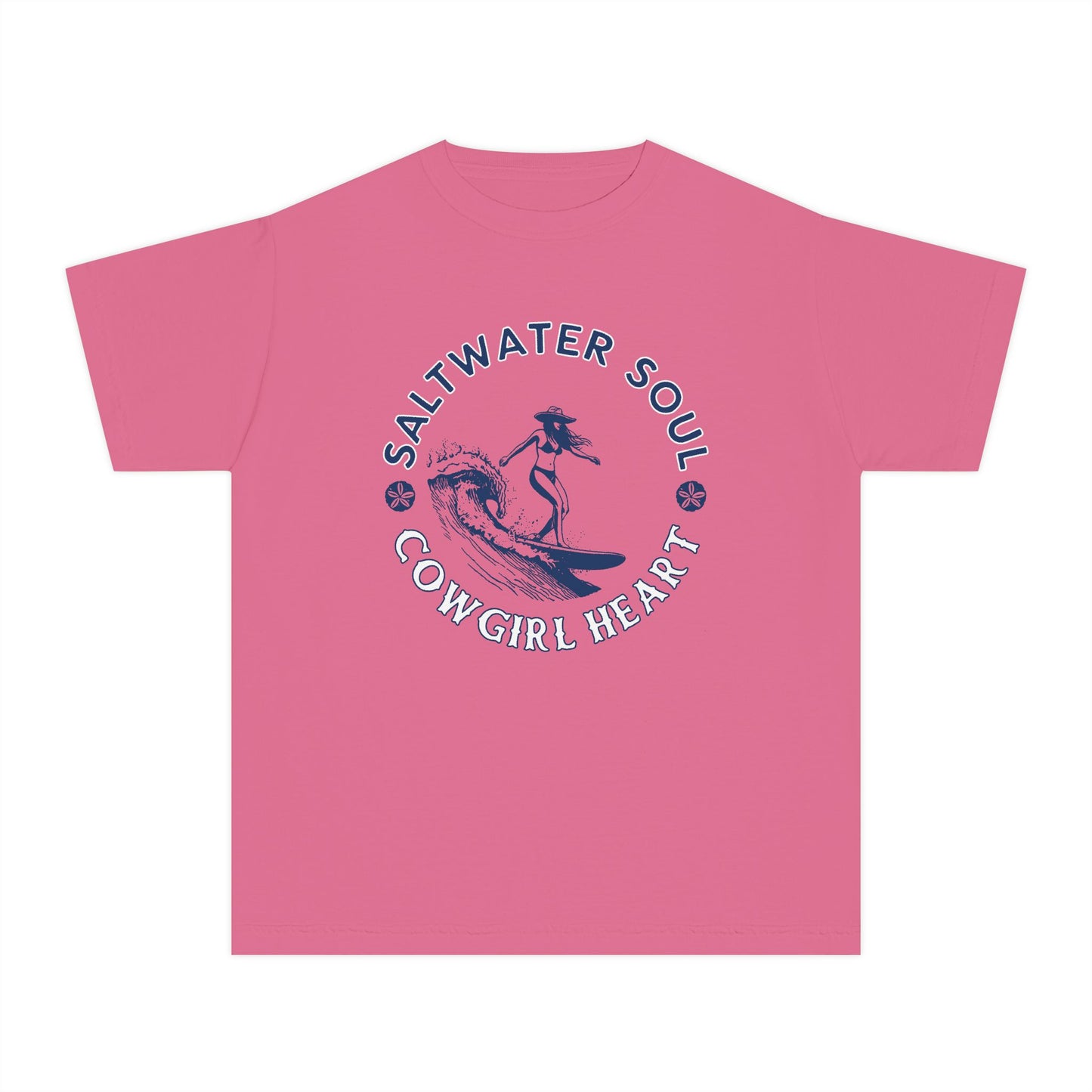 Saltwater Soul, Cowgirl Heart Kids Tee