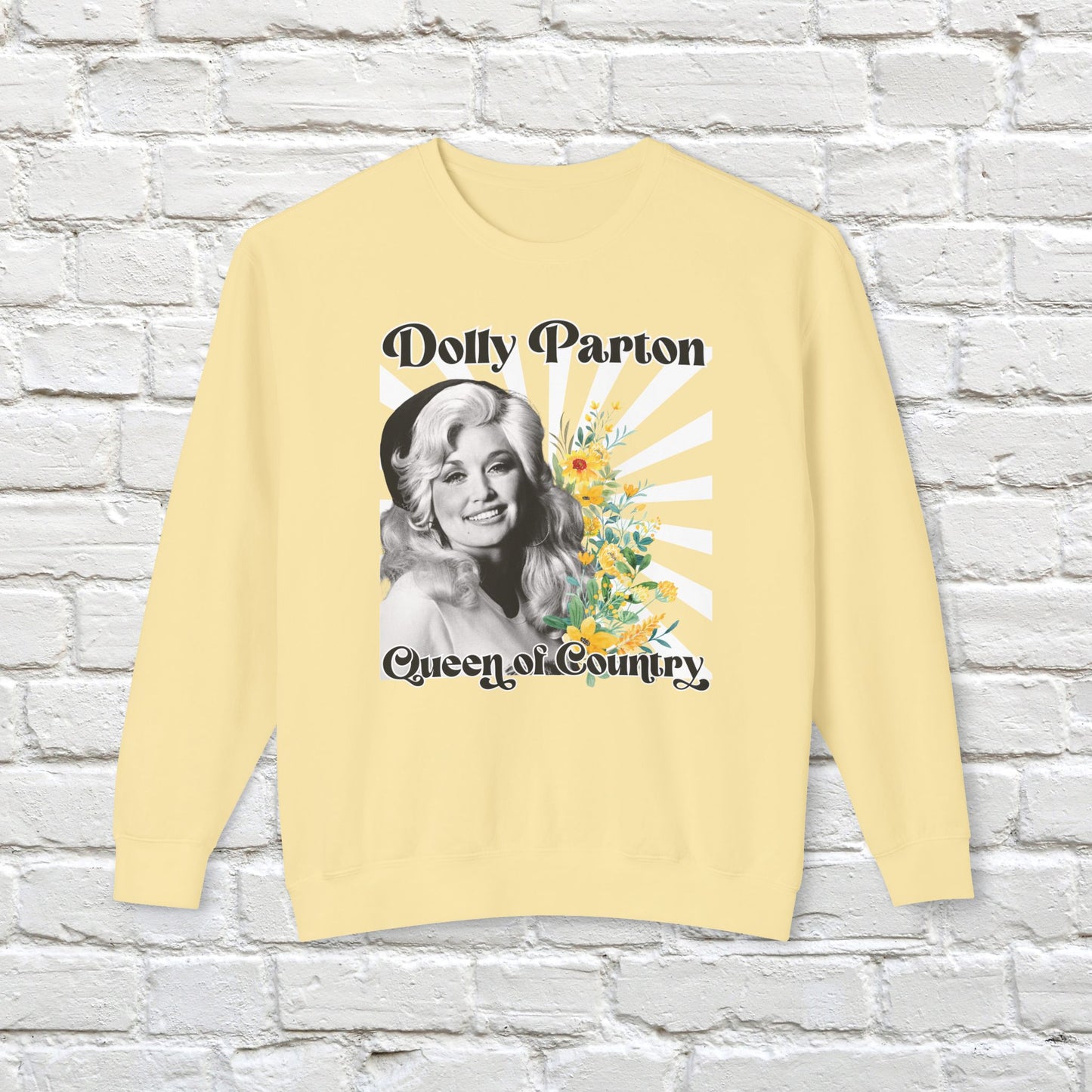 Dolly Parton Queen of Country Cozy Sweatshirt