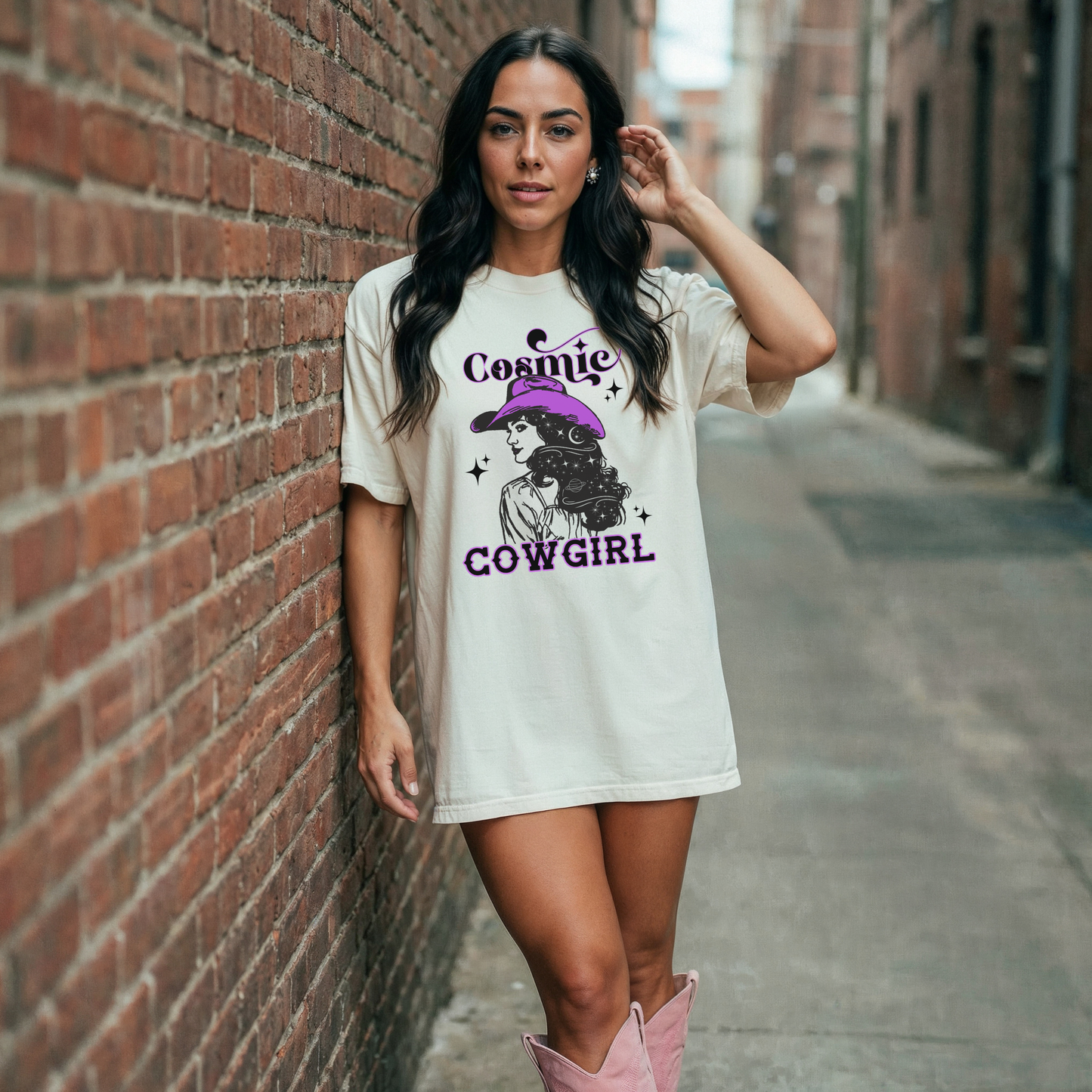 Cosmic Cowgirl Tee