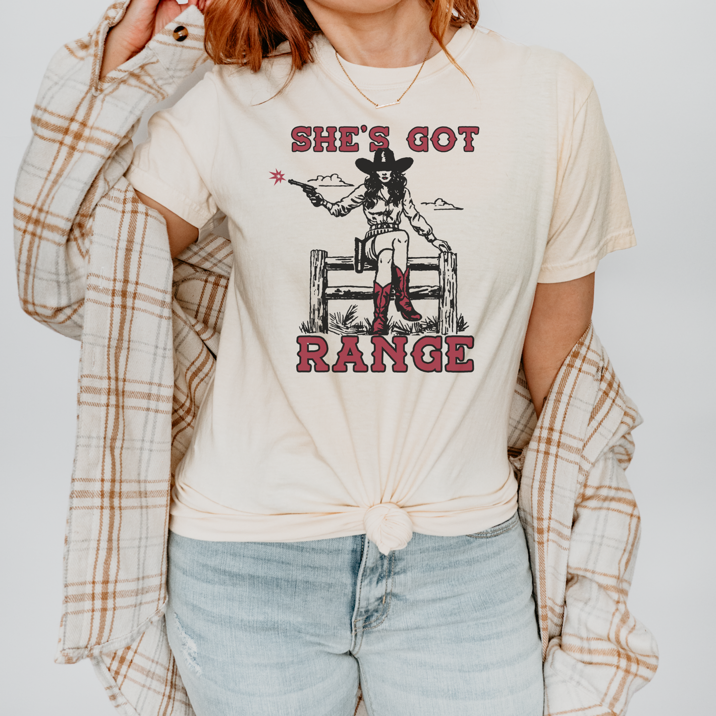 She's Got Range Cowgirl Tee