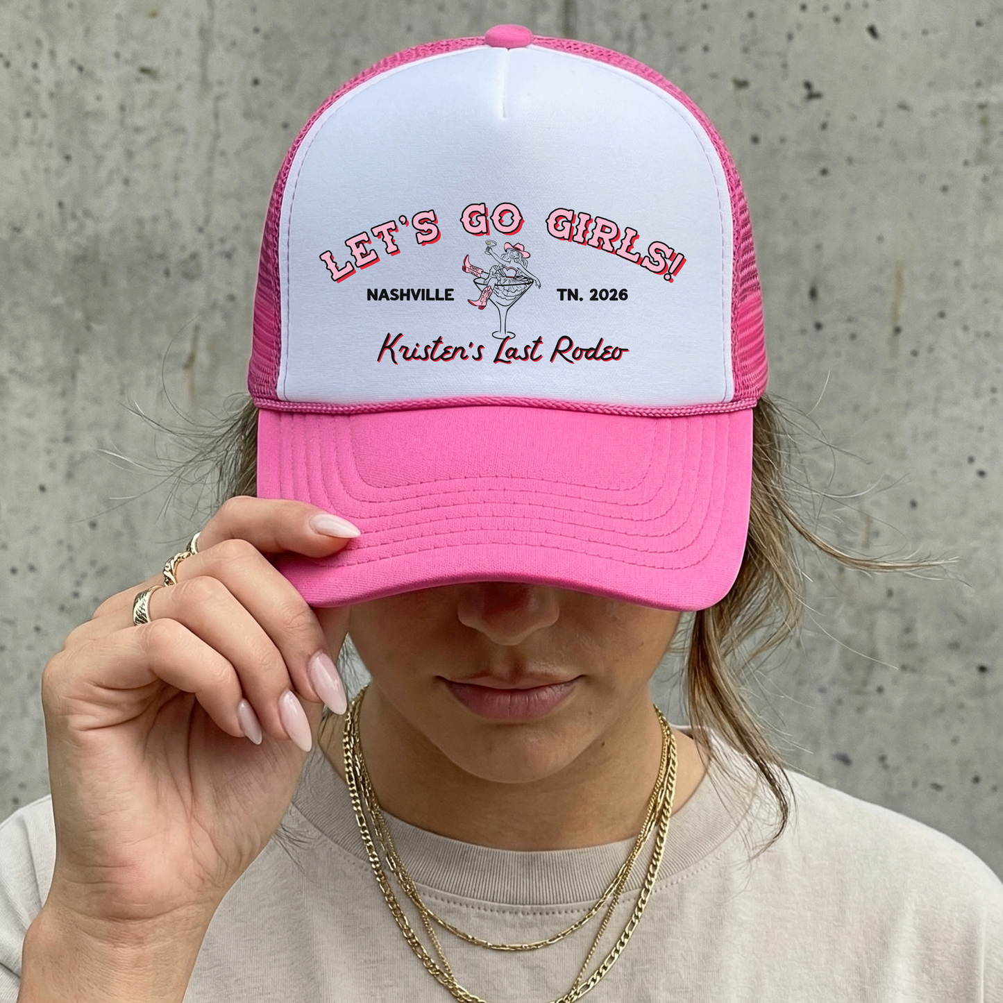 Let's Go Girls Trucker (V2) | Customizable