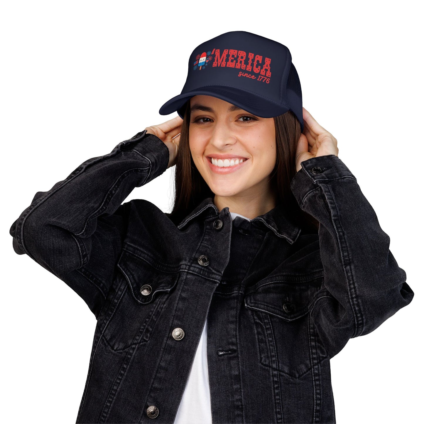 'Merica Patriotic Popsicle Trucker Hat
