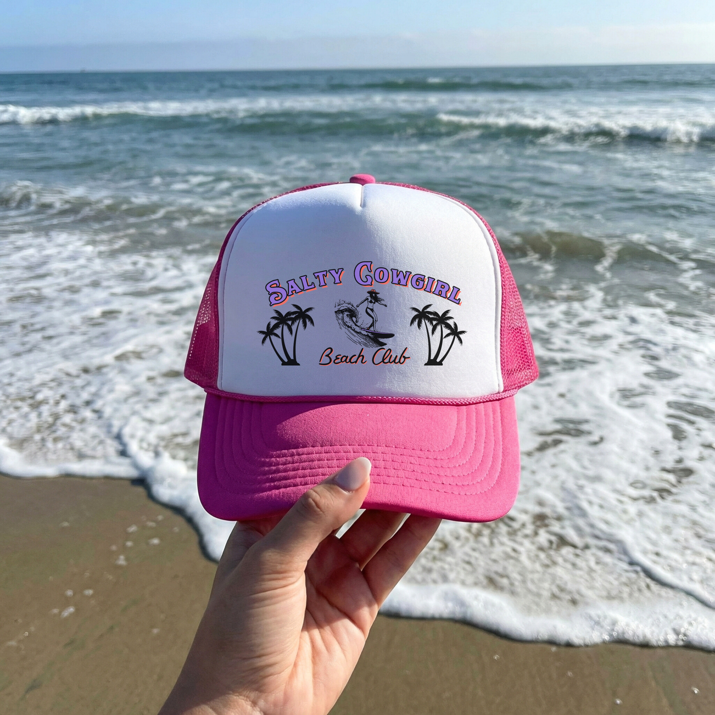 Salty Cowgirl Trucker Hat