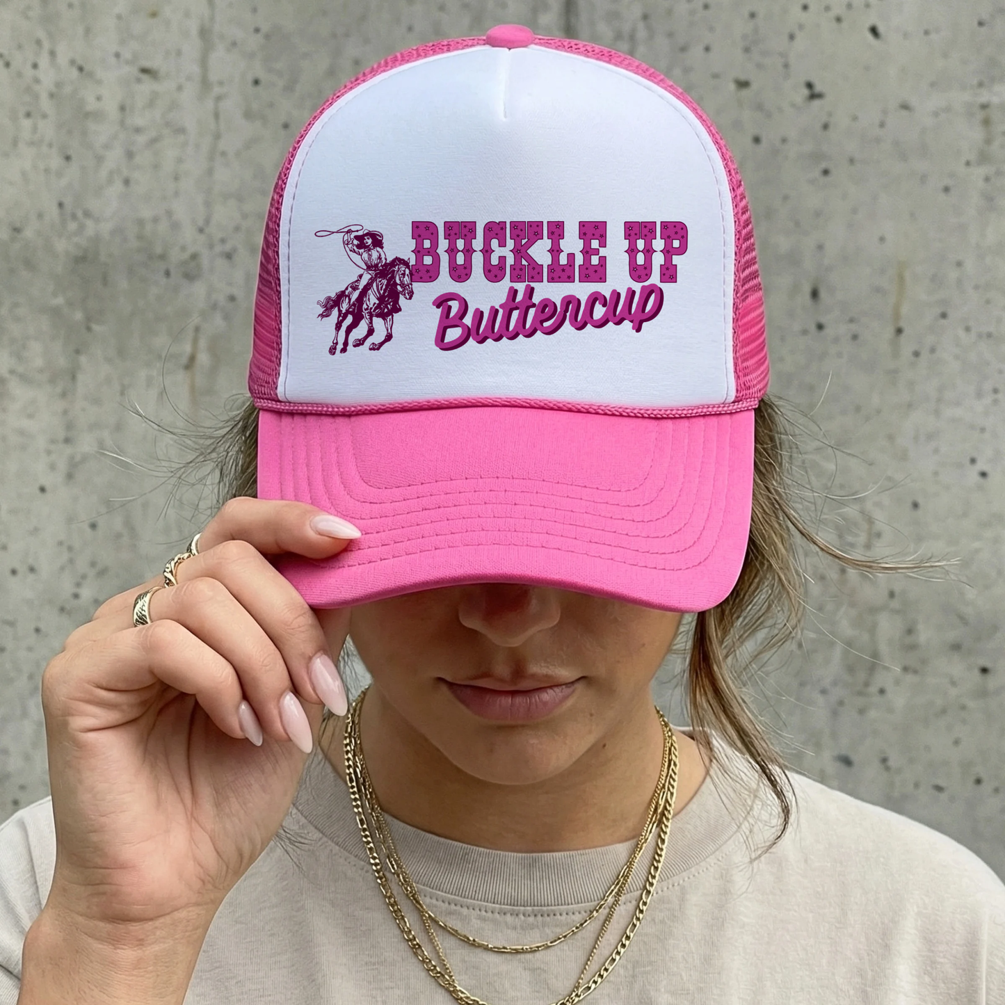 Foam trucker hat