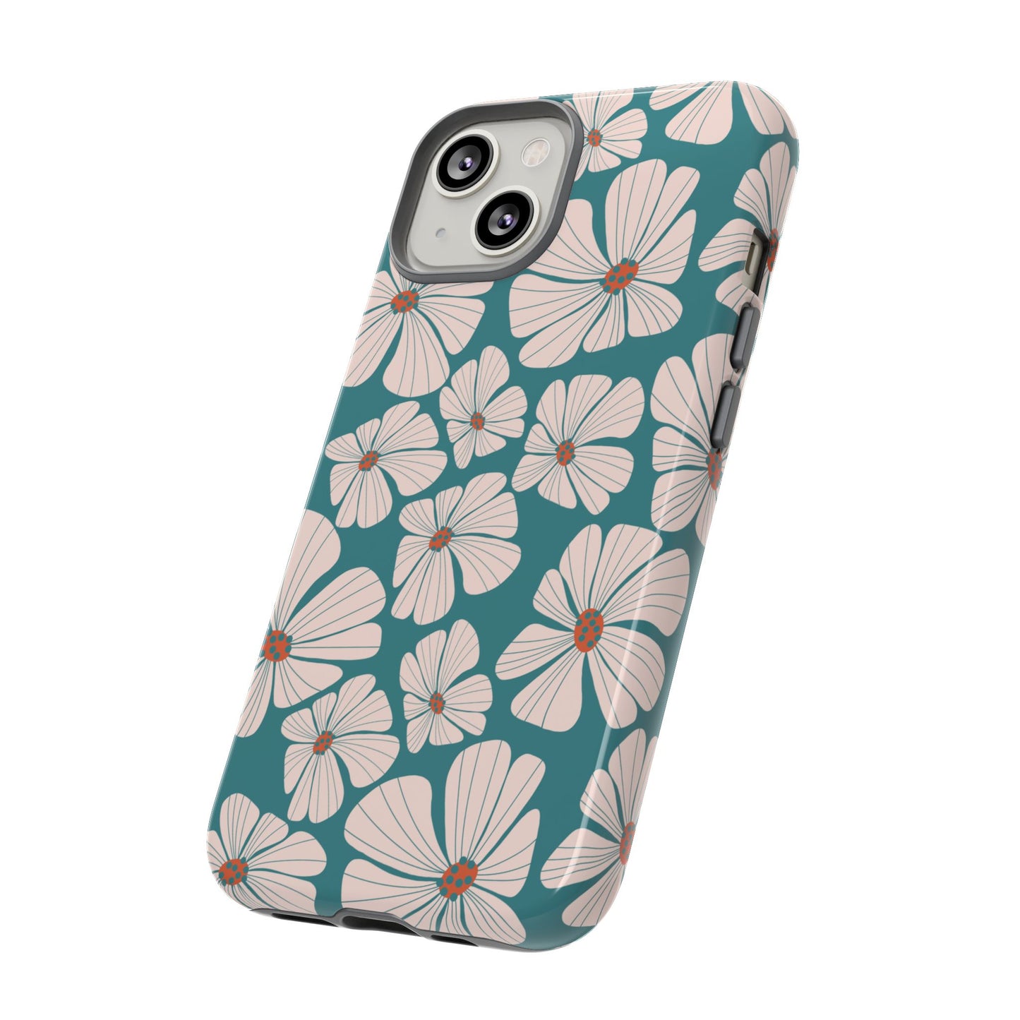 Retro Bloom Tough Phone Case